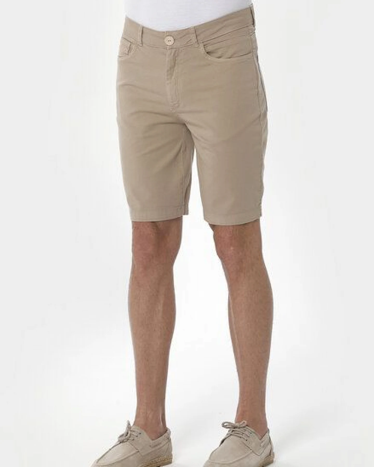 ORGANICATION Five-Pocket-Shorts aus Bio-Baumwolle – Ansicht 3