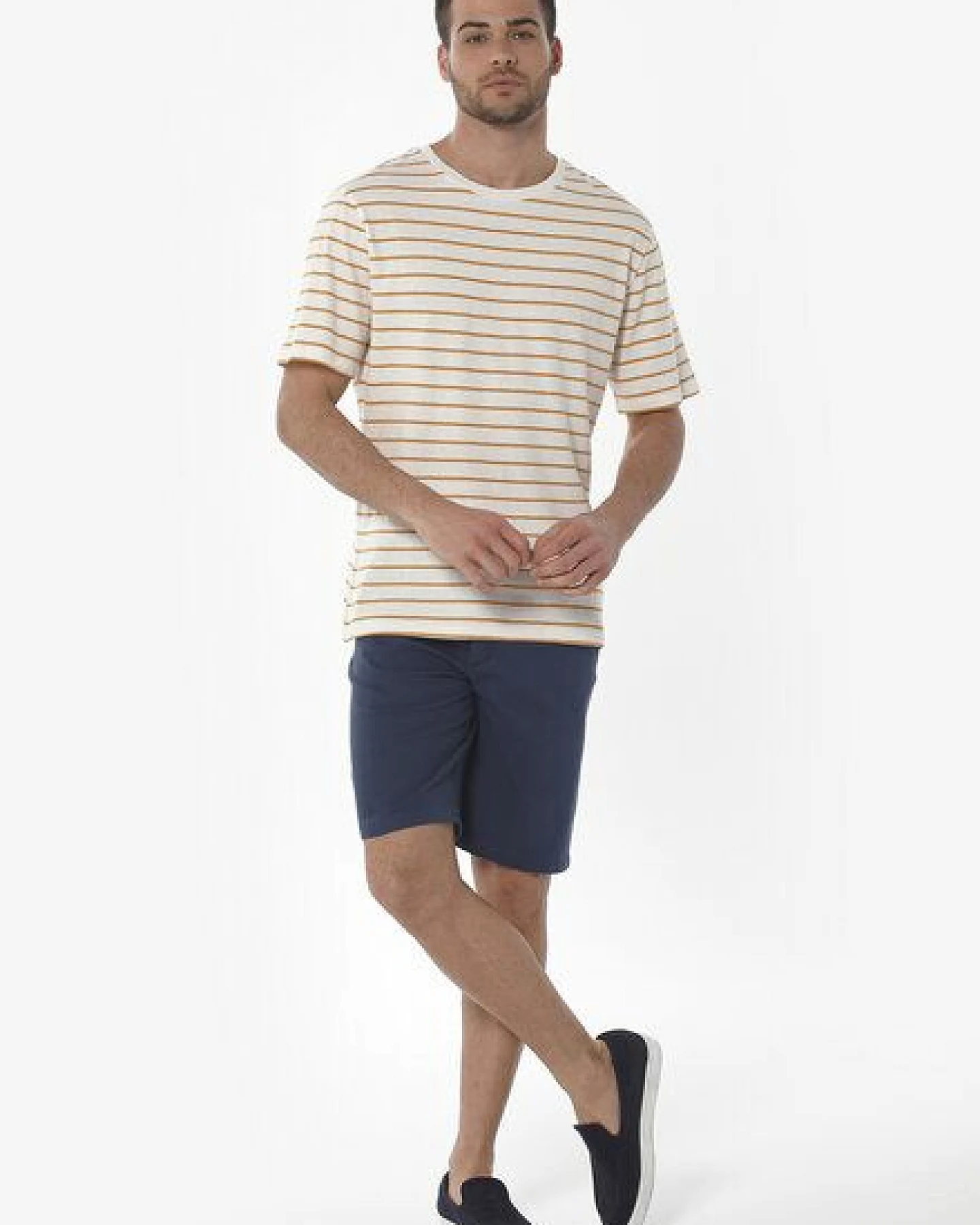 ORGANICATION Five-Pocket-Shorts aus Bio-Baumwolle – Ansicht 2