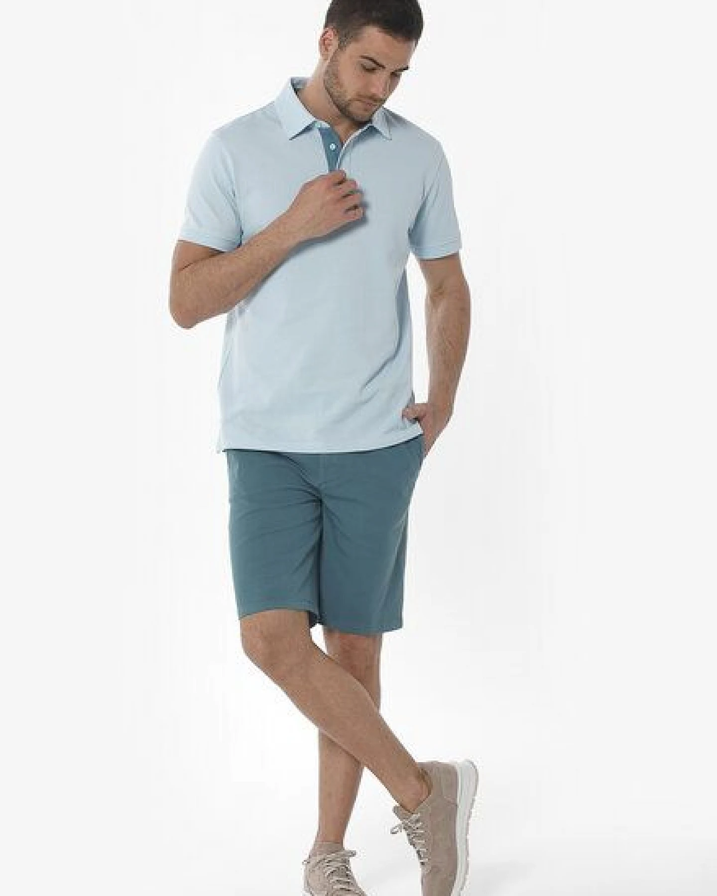 ORGANICATION Chino-Shorts aus Bio-Baumwolle – Ansicht 2