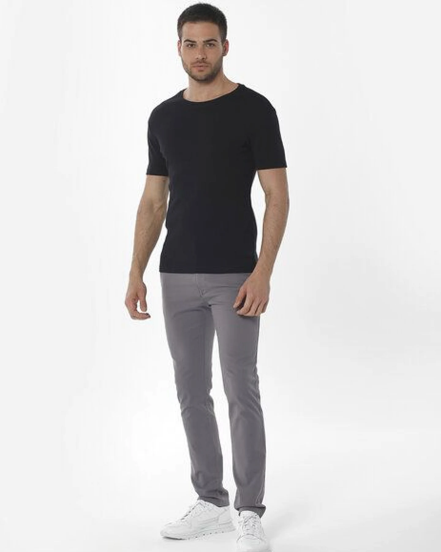ORGANICATION Slim Chino-Hose aus Bio-Baumwolle – Ansicht 2