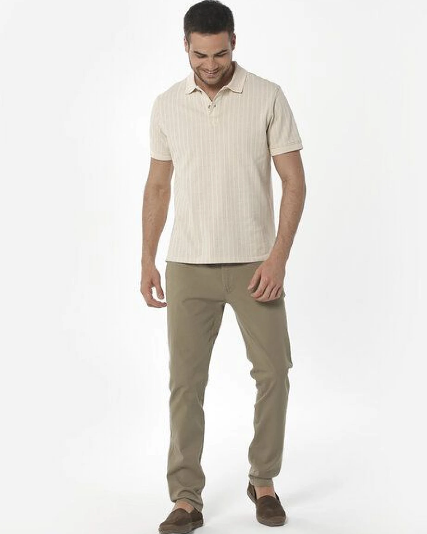 ORGANICATION Slim Chino-Hose aus Bio-Baumwolle – Ansicht 2