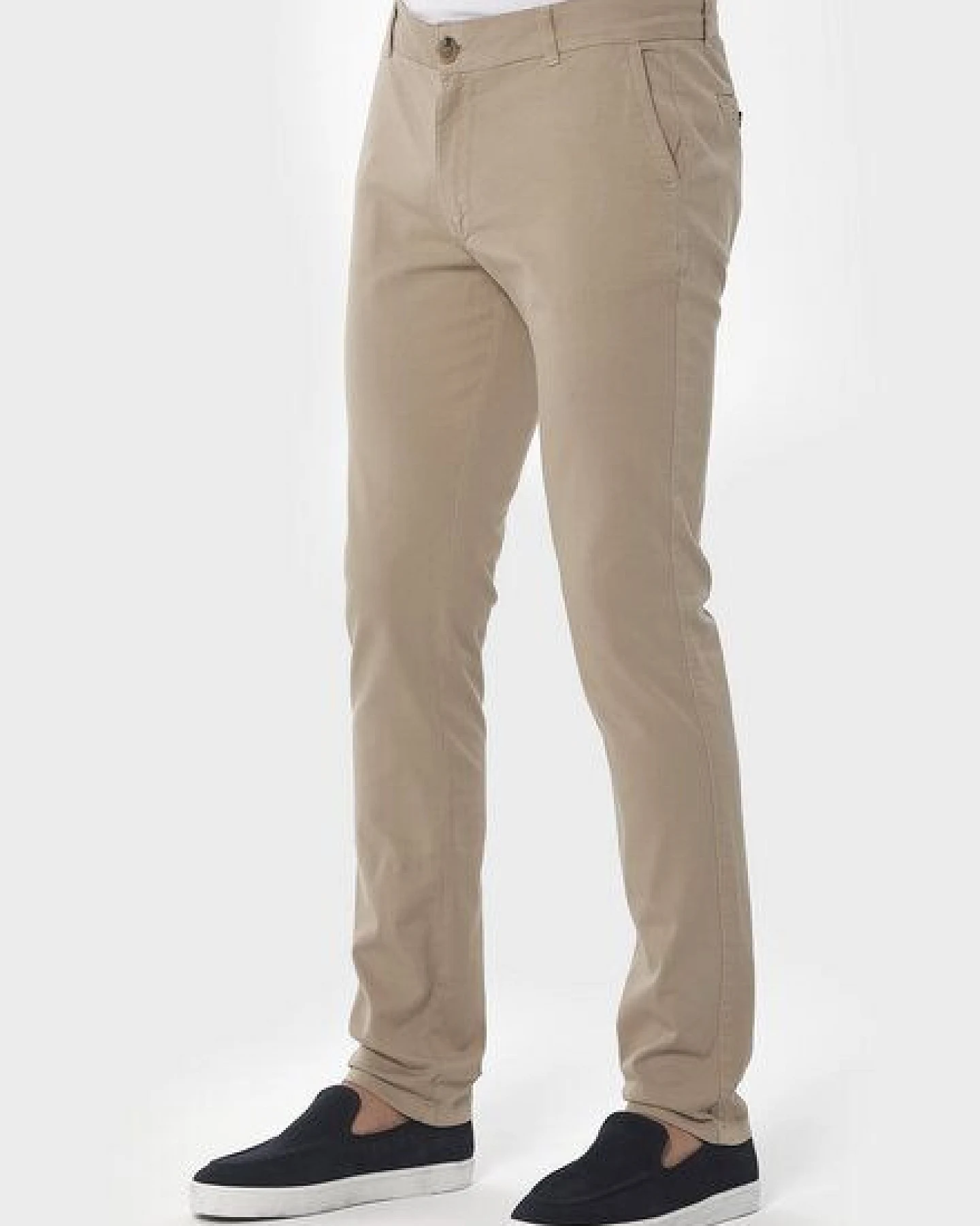ORGANICATION Slim Chino-Hose aus Bio-Baumwolle – Ansicht 3