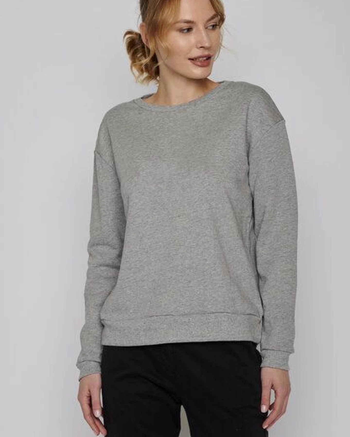 GREENBOMB Basic Canty - Gemütliches Sweatshirt aus Bio-Baumwolle / GOTS / Fair & Vegan – Ansicht 2