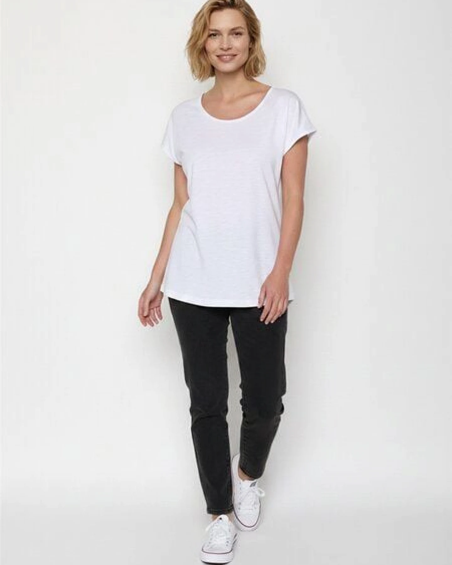 GREENBOMB Basic Cool - Lässiges T-Shirt aus Bio-Baumwolle / GOTS / Fair & Vegan – Ansicht 3