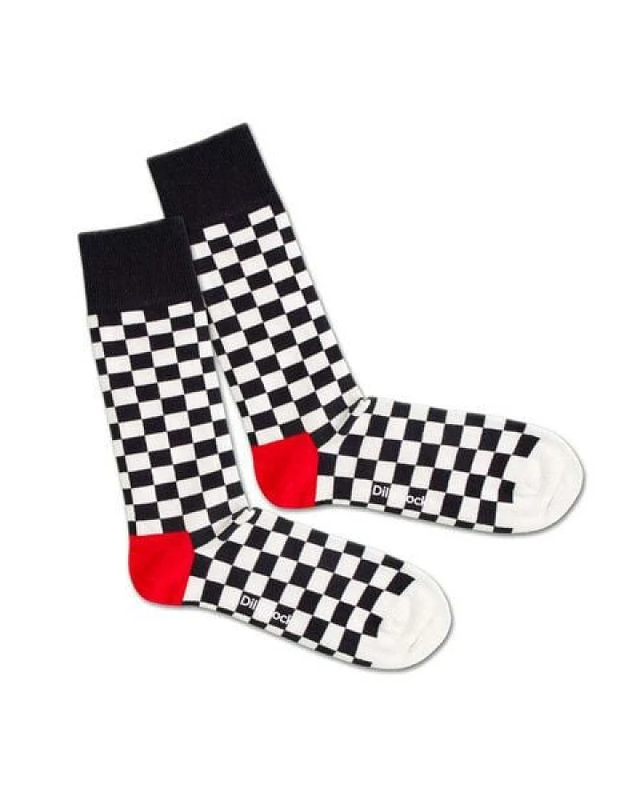 DillySocks Bunte Socken aus Bio-Baumwoll - Mix