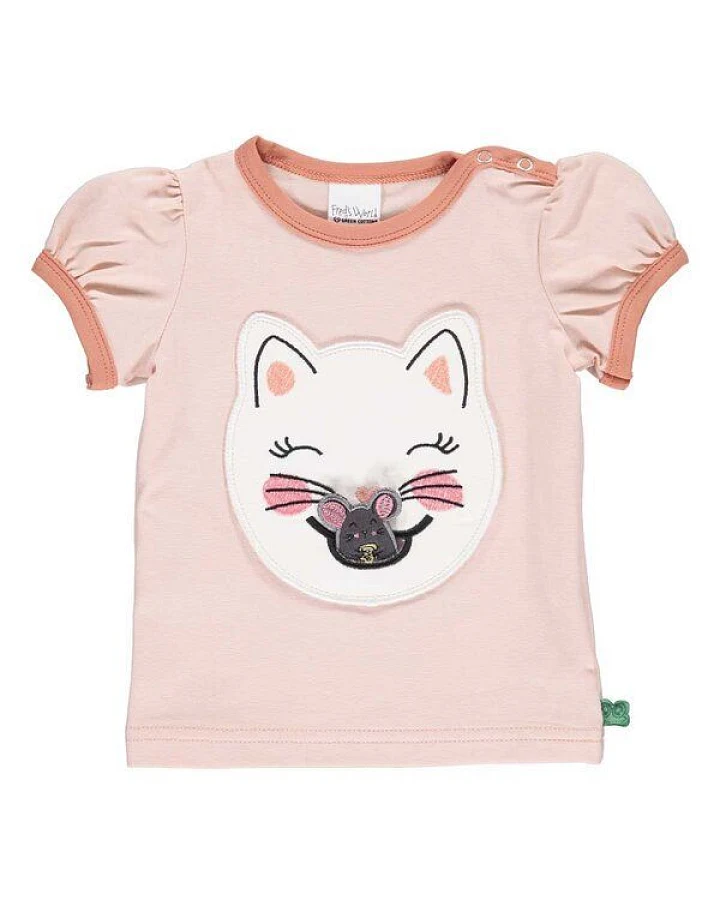 Fred's World by Green Cotton "Green Cotton" T-Shirt Katze