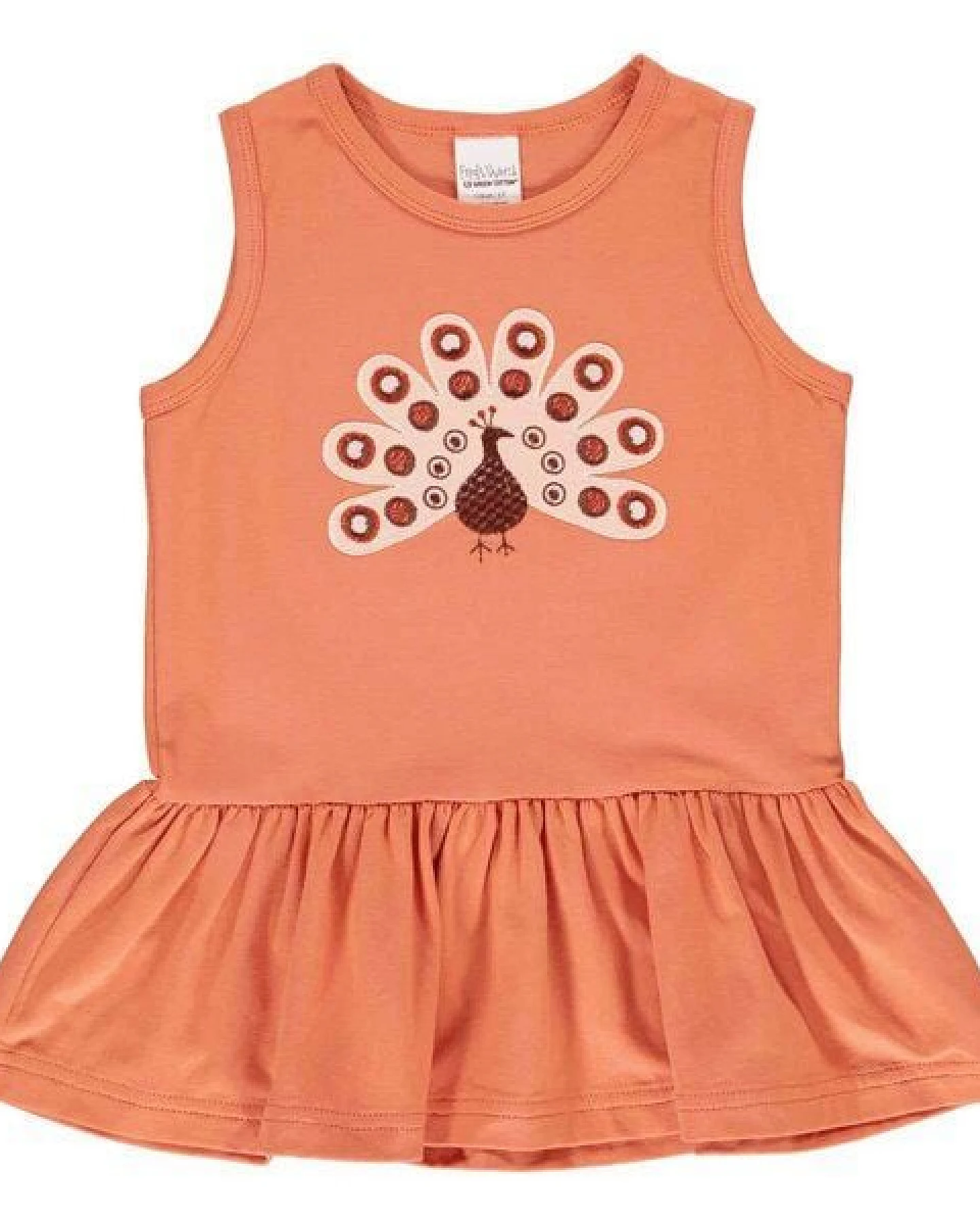 "Green Cotton" Top, Pfau – Ansicht 2