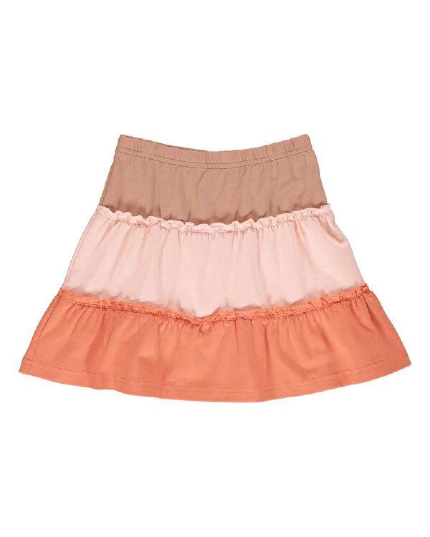 Fred's World by Green Cotton "Green Cotton" Stufen-Rock cream/rose/melone – Ansicht 2