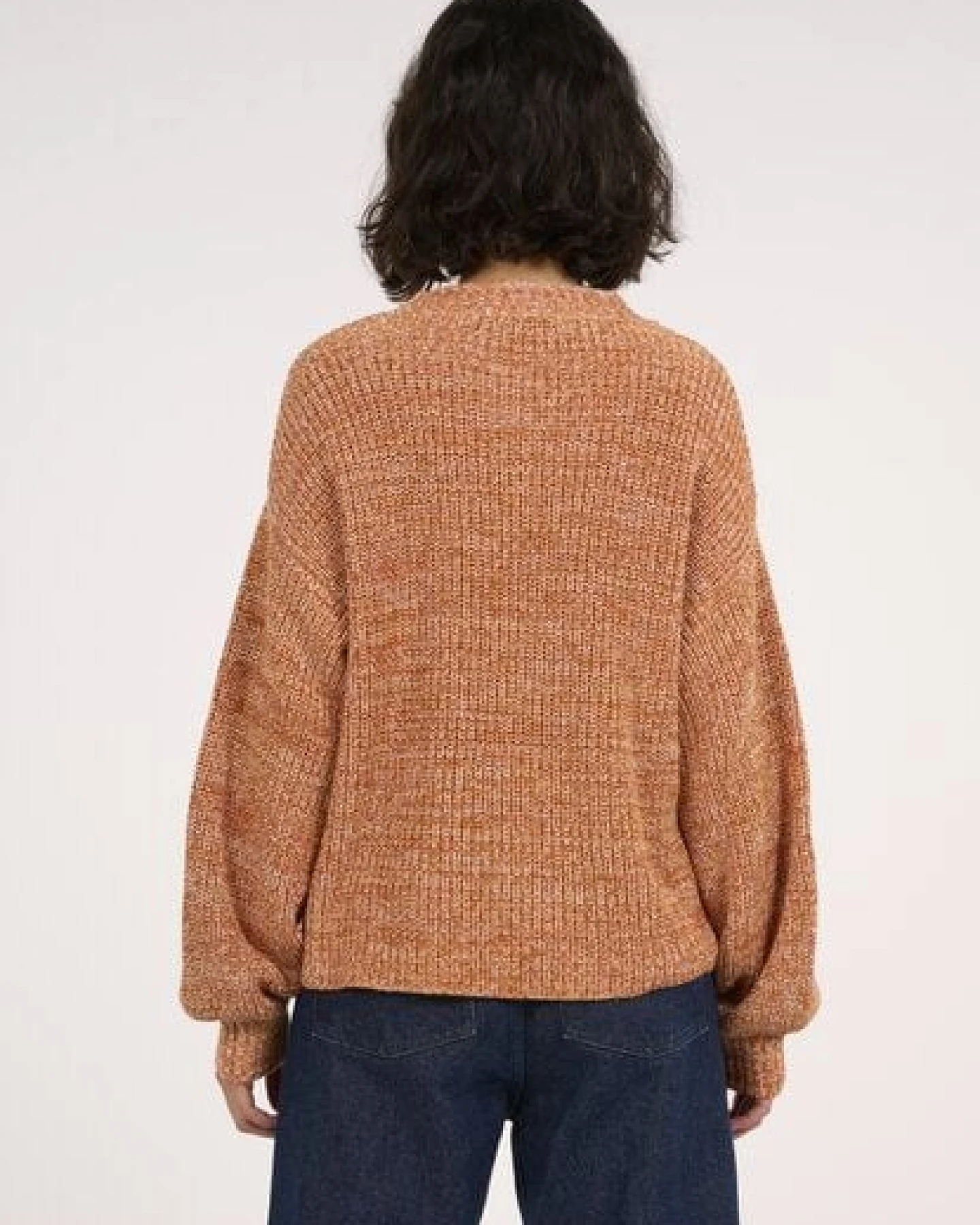 KnowledgeCotton Apparel Strickpullover - Crew Neck - aus Bio-Baumwolle – Ansicht 3