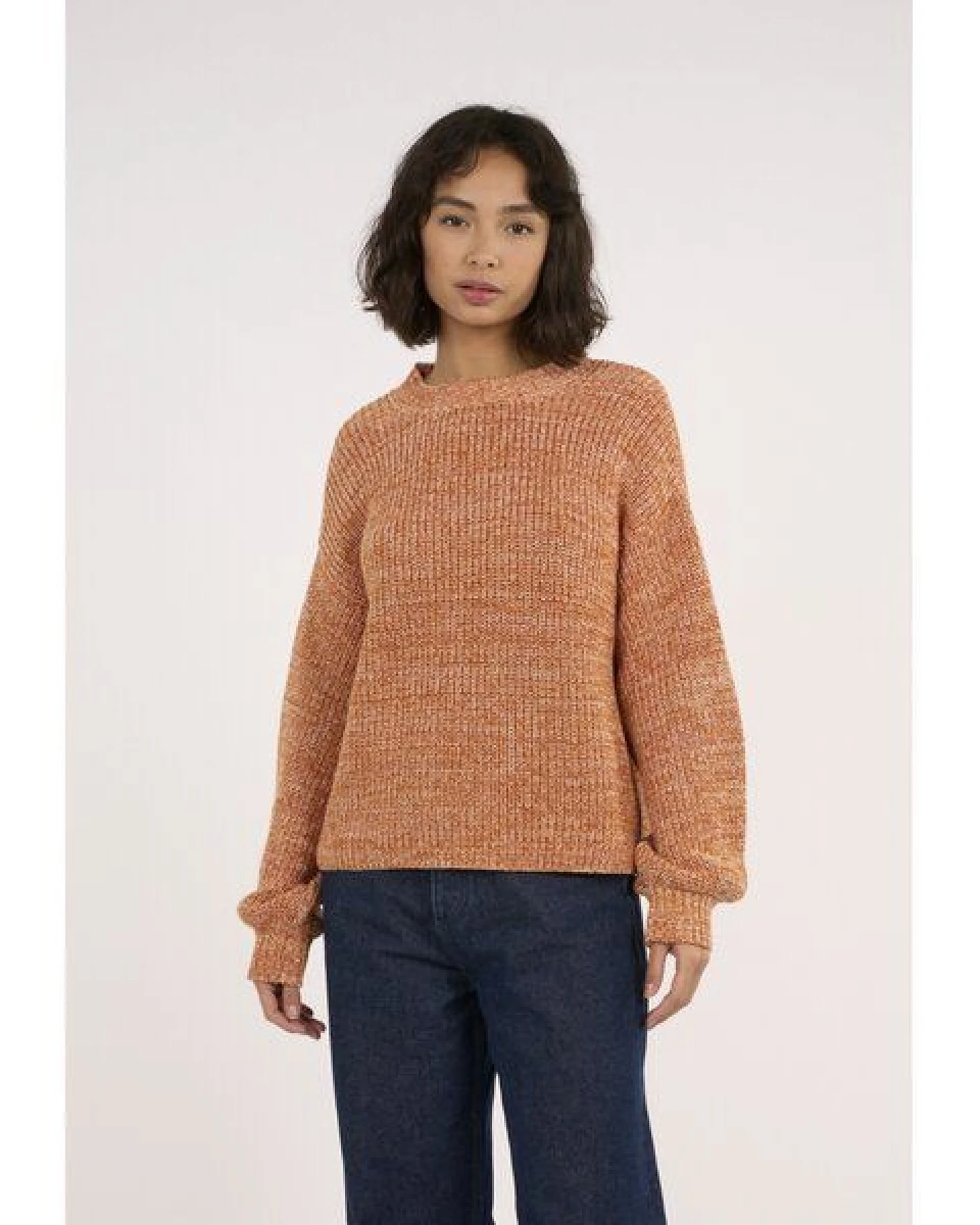 KnowledgeCotton Apparel Strickpullover - Crew Neck - aus Bio-Baumwolle – Ansicht 2