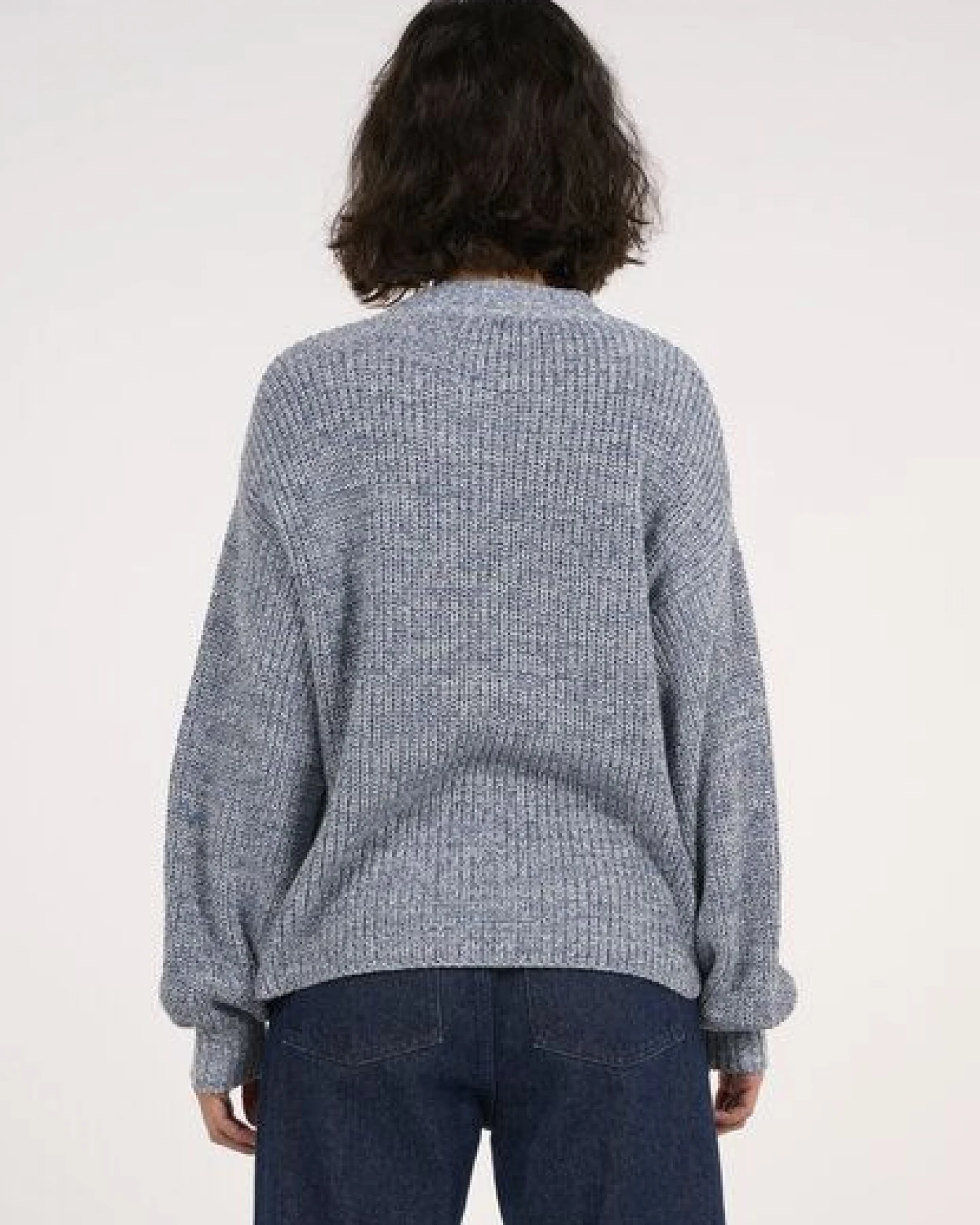 KnowledgeCotton Apparel Strickpullover - Crew Neck - aus Bio-Baumwolle – Ansicht 3