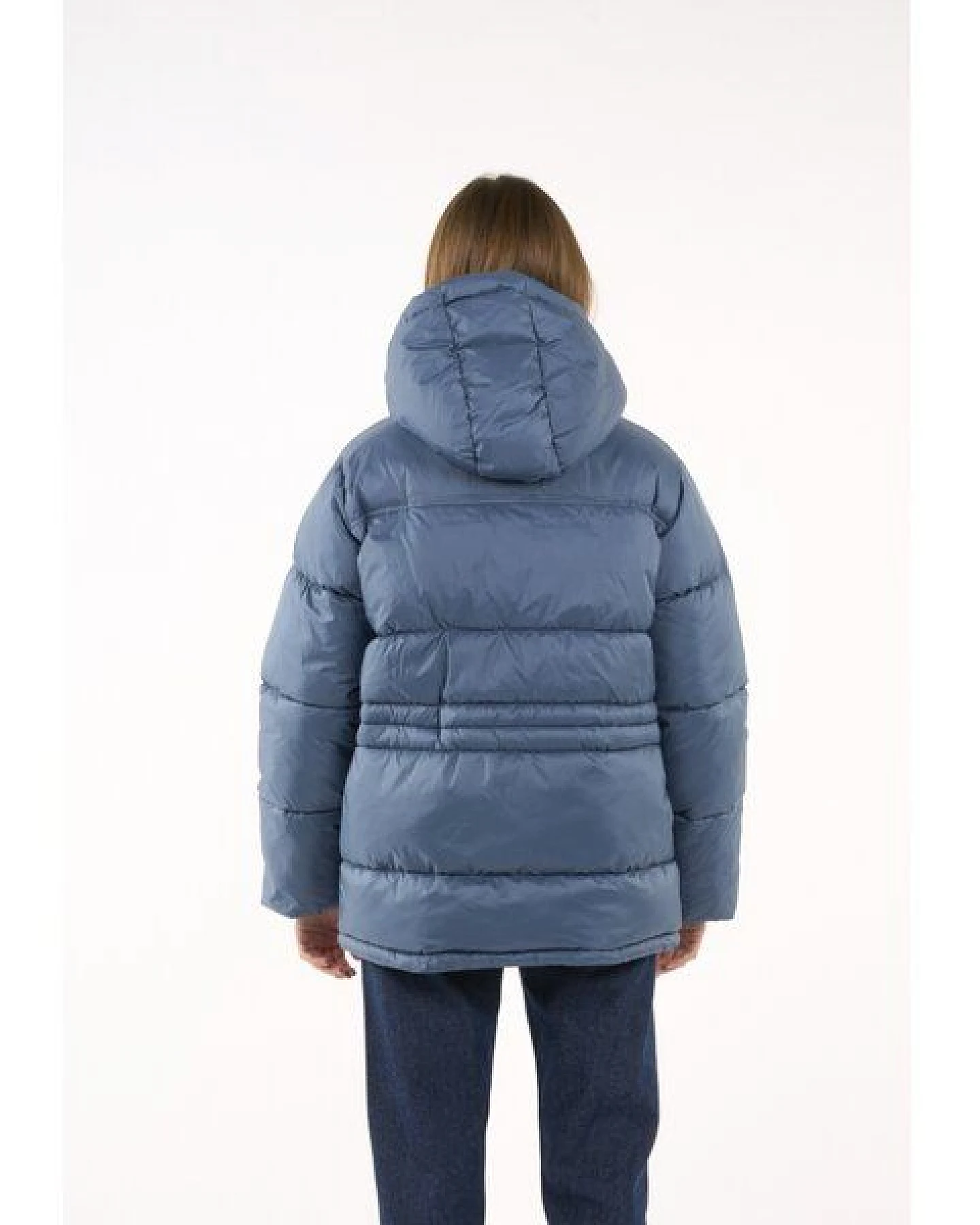KnowledgeCotton Apparel Thermore kurze Puffer Jacke - THERMO ACTIVE – Ansicht 2