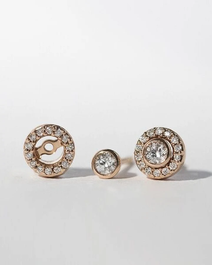 Eppi Ohrringe 2in1 mit Lab Grown Diamanten Annabel
