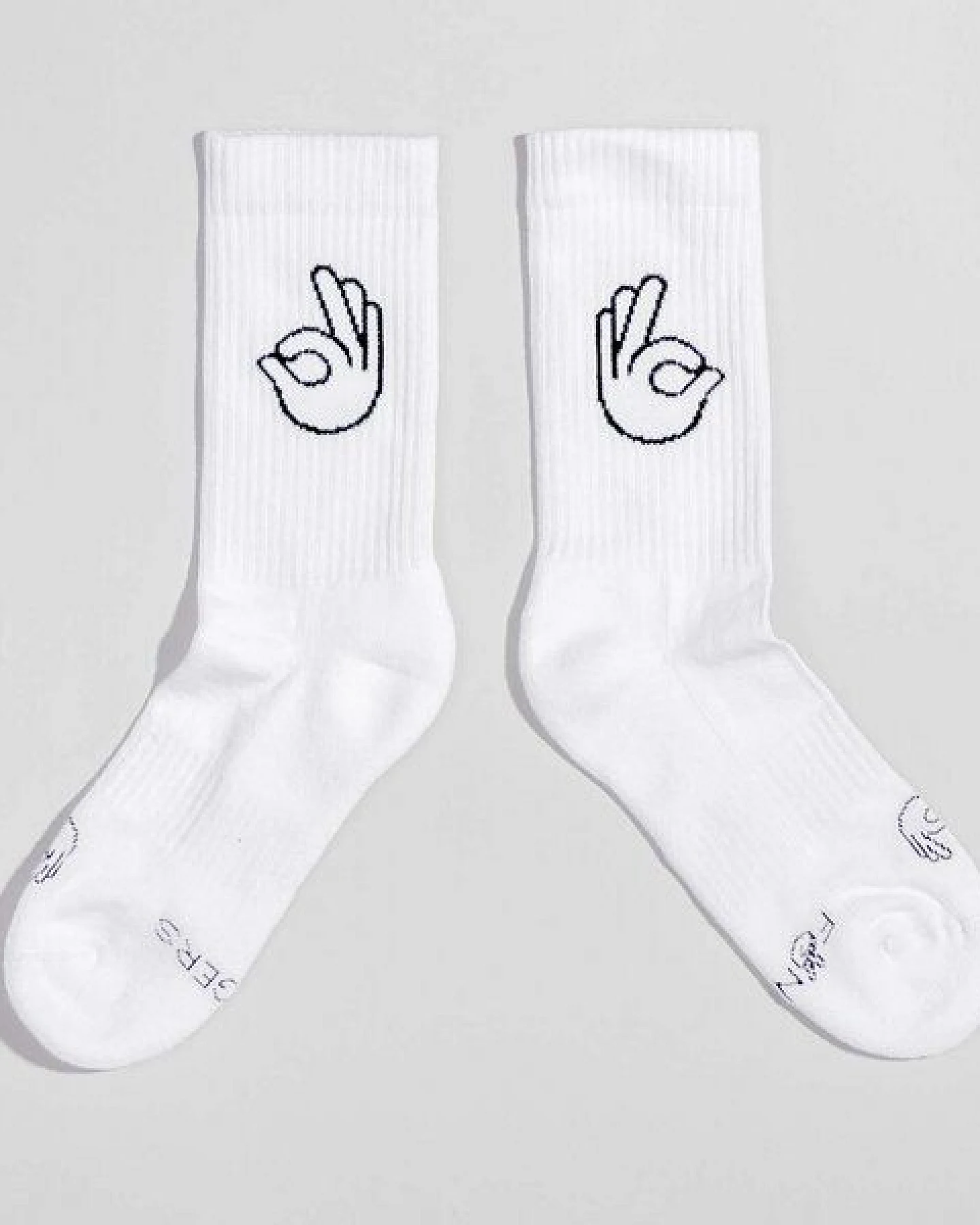 Fyngers Tennissocke aus Biobaumwolle - Style OK - Fair Trade Made in Portugal – Ansicht 2