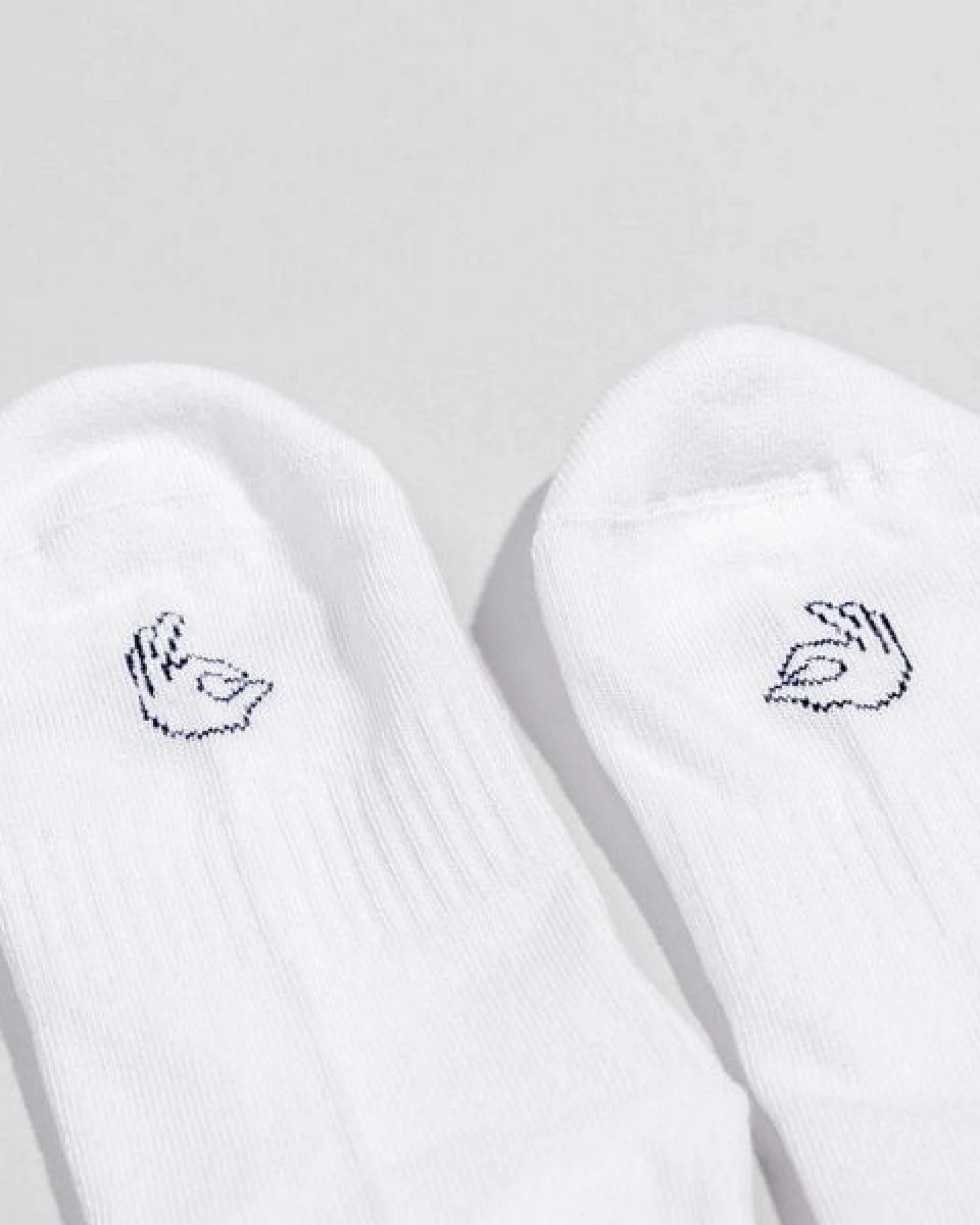 Fyngers Tennissocke aus Biobaumwolle - Style OK - Fair Trade Made in Portugal – Ansicht 4