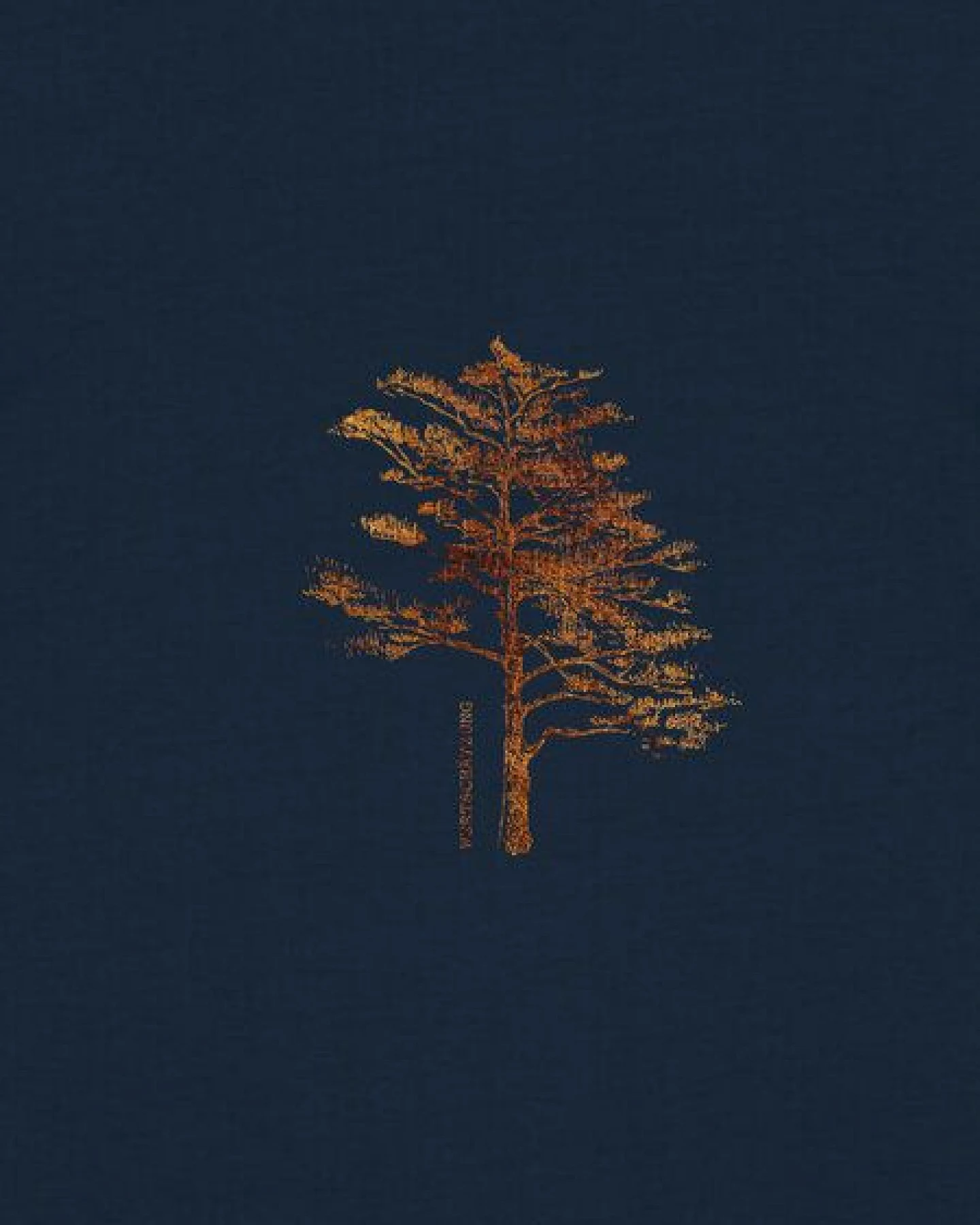 Kultgut Echte Holzoptik- Weiches Shirt - 100% Biobaumwolle / Wertschätzung Tree – Ansicht 2