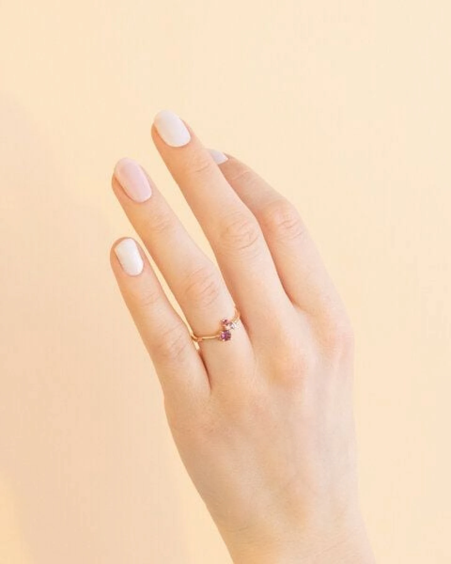 Eppi Cluster-Ring mit Turmalin, Tansanit, Rubin und einem Diamanten Roche – Ansicht 3