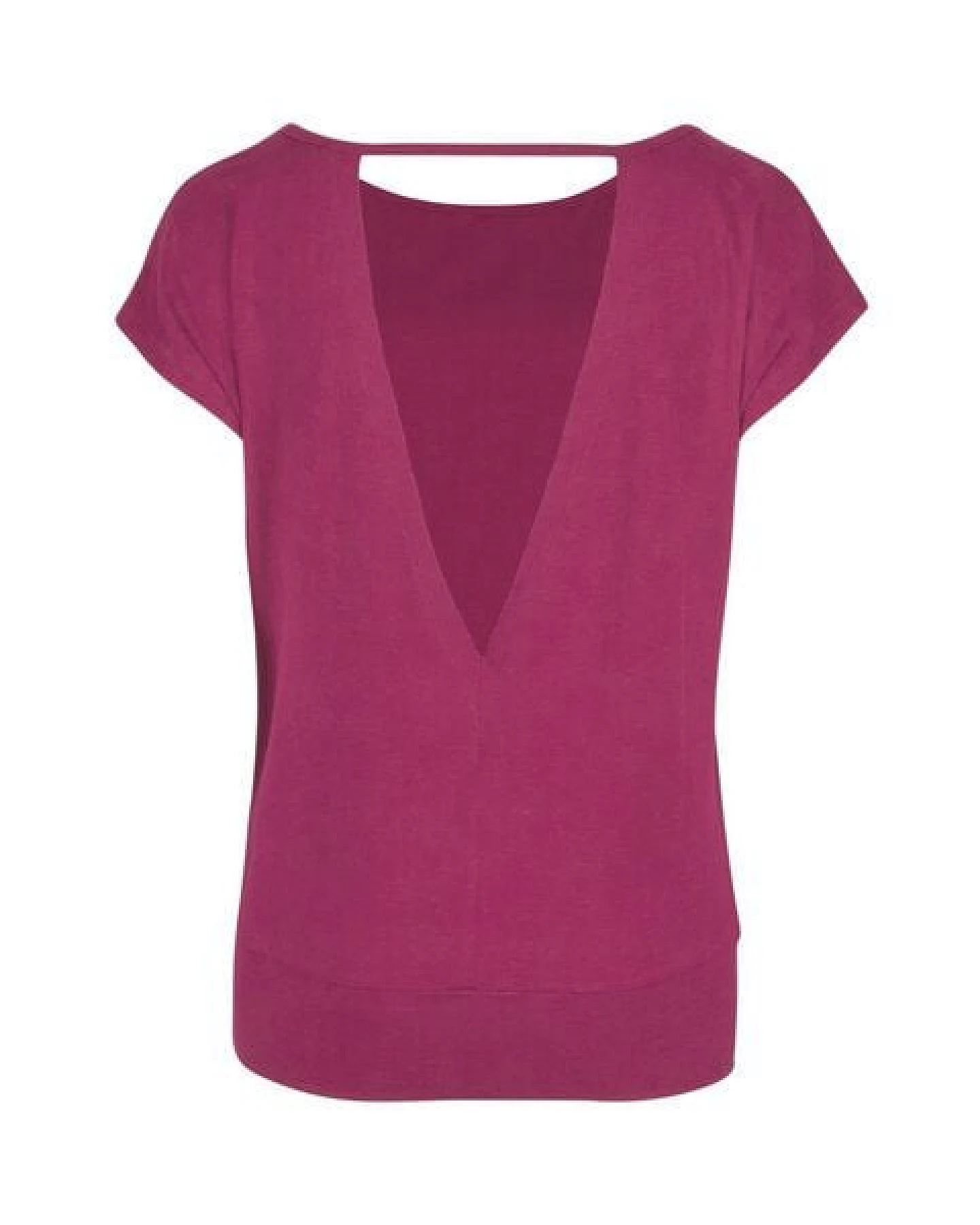 Jaya SMILLA Tencel - Damen - lockeres Shirt für Yoga und Freizeit aus Tencel-Baumwoll-Mix – Ansicht 4