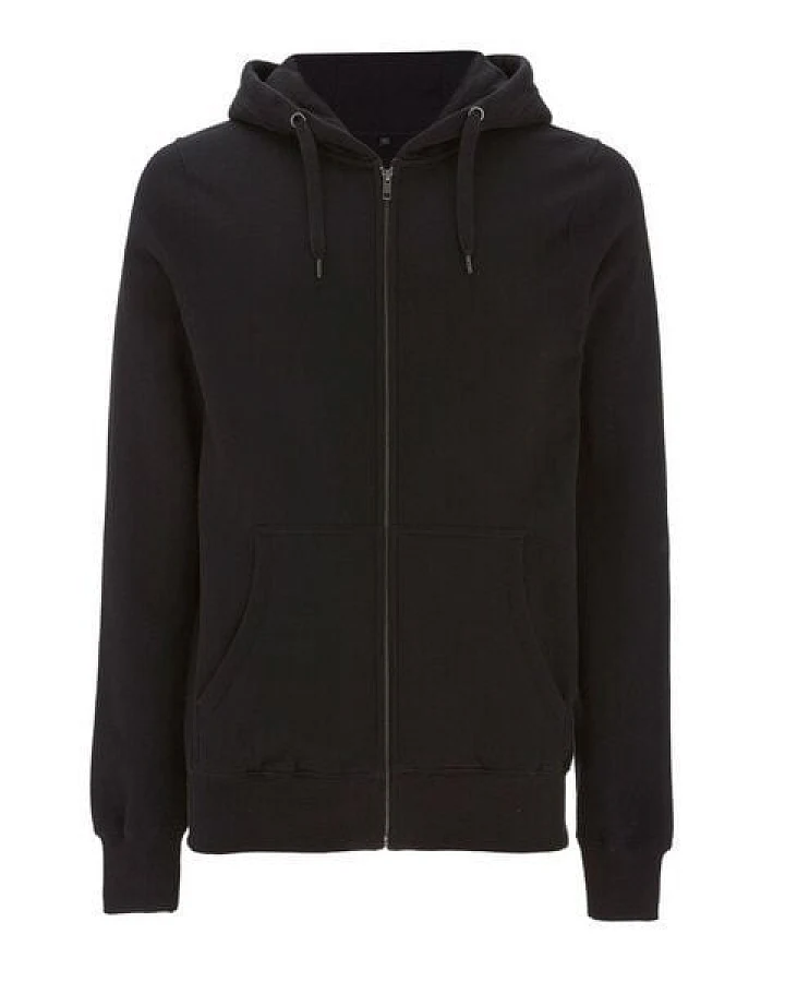 Earth Positive Unisex Zip-UP Hoody Jacke Bio Baumwolle