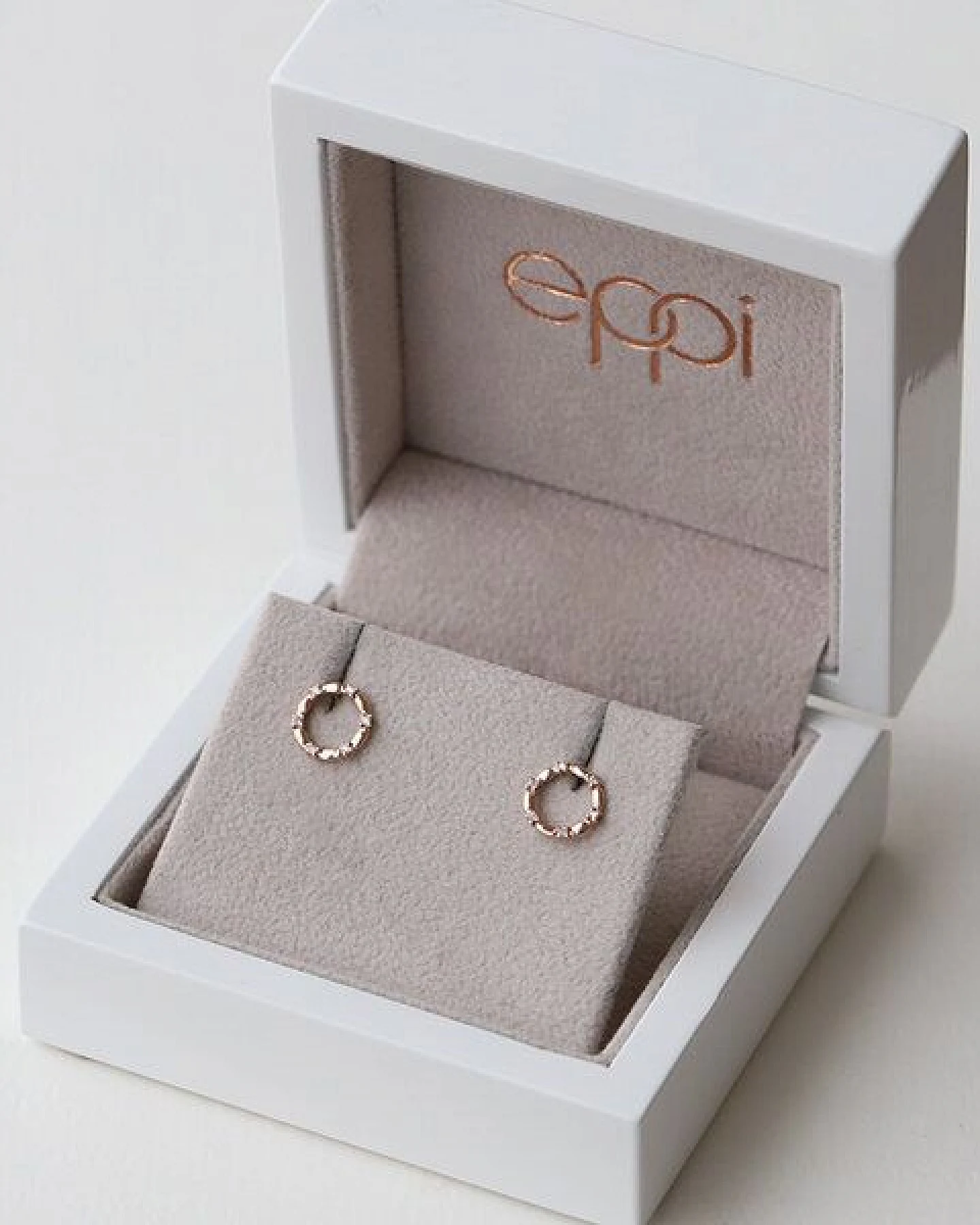 Eppi Karmaohrringe in Silber und mit Diamanten Hart – Ansicht 3