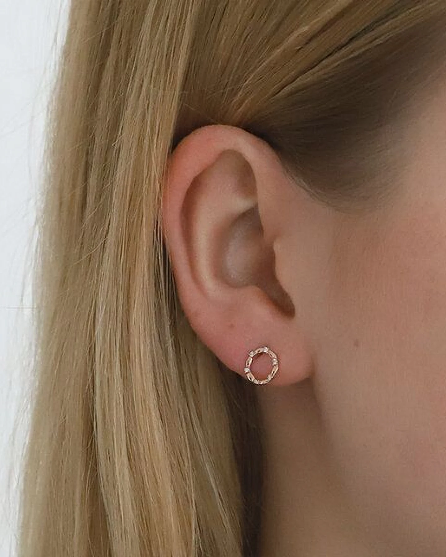 Eppi Karmaohrringe in Silber und mit Diamanten Hart – Ansicht 3