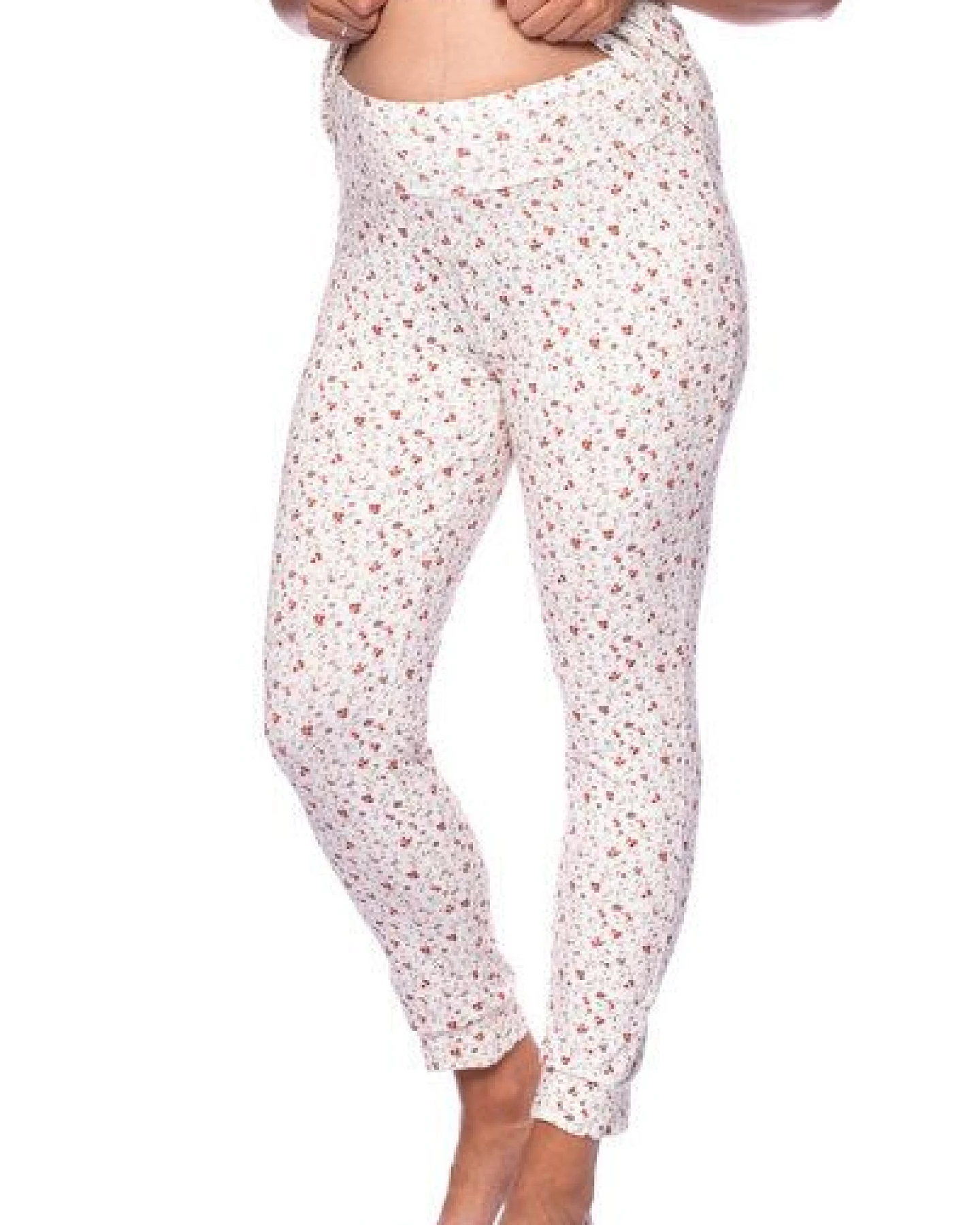 Milchshake Umstandspyjama- und Lounge Hose aus Bio-Baumwolle – Ansicht 2