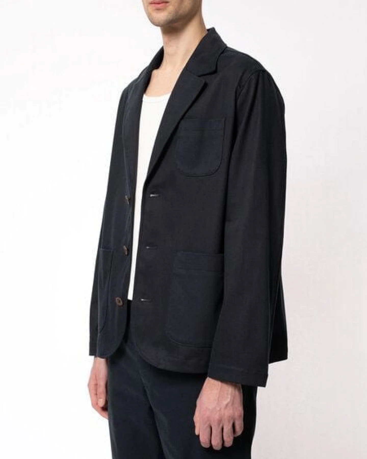 Nudie Jeans Bequemer Blazer - Abraham Jacket - aus Baumwolle (bio) – Ansicht 2