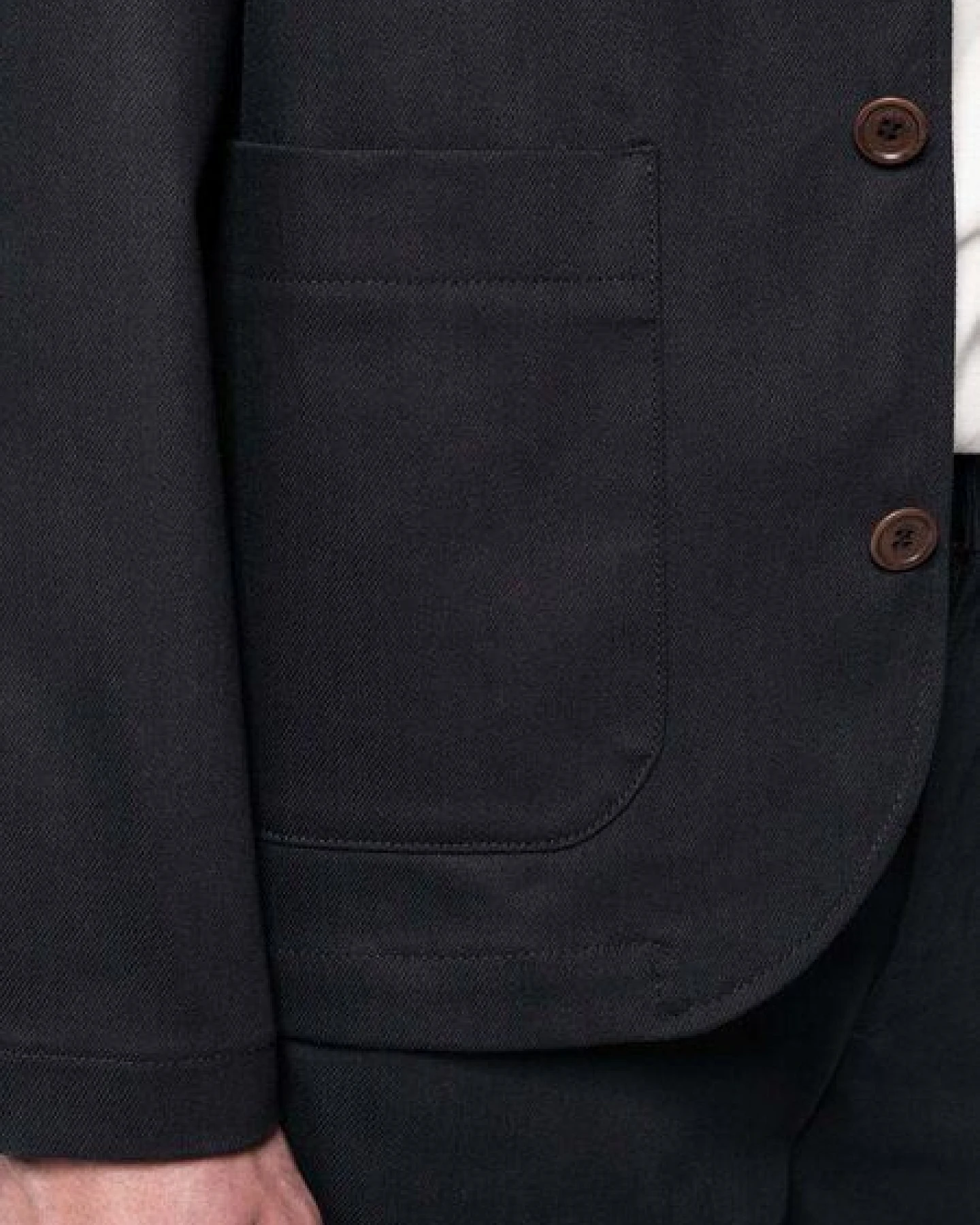 Nudie Jeans Bequemer Blazer - Abraham Jacket - aus Baumwolle (bio) – Ansicht 3