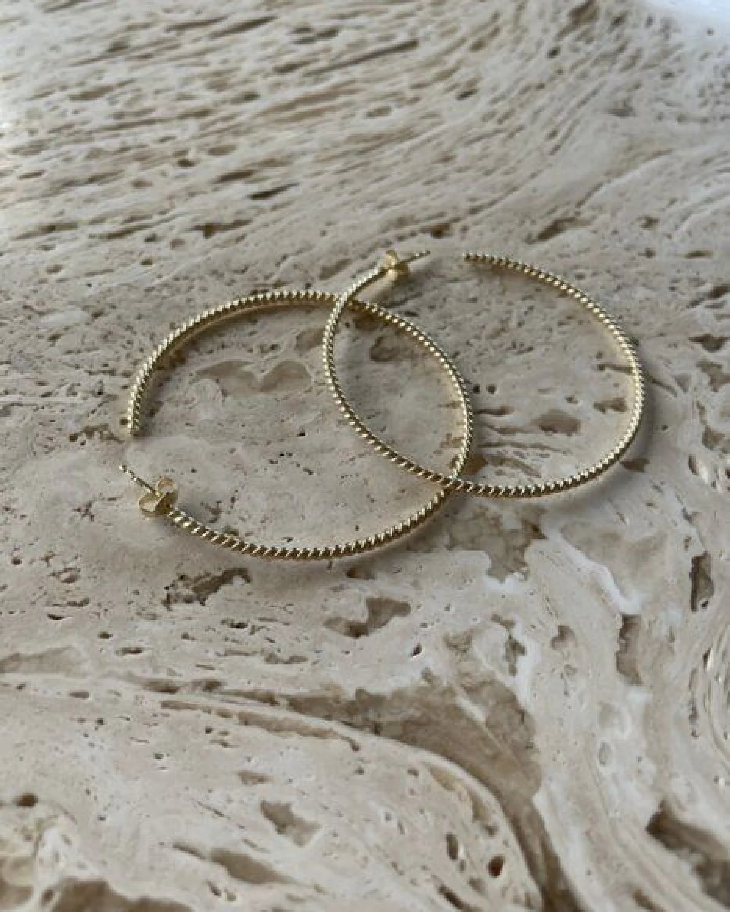 noemvri fashion label big Swirl hoops – Ansicht 3