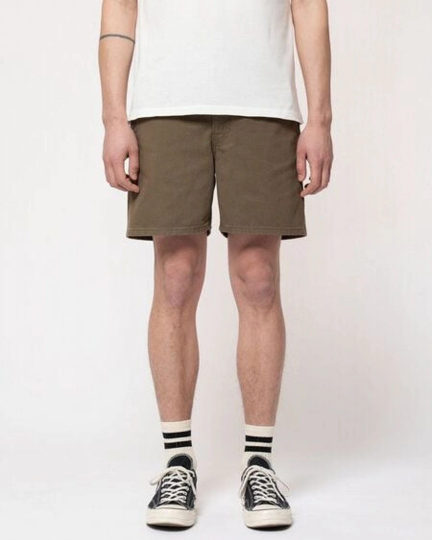 Nudie Jeans Luke Shorts - Solid – Ansicht 2
