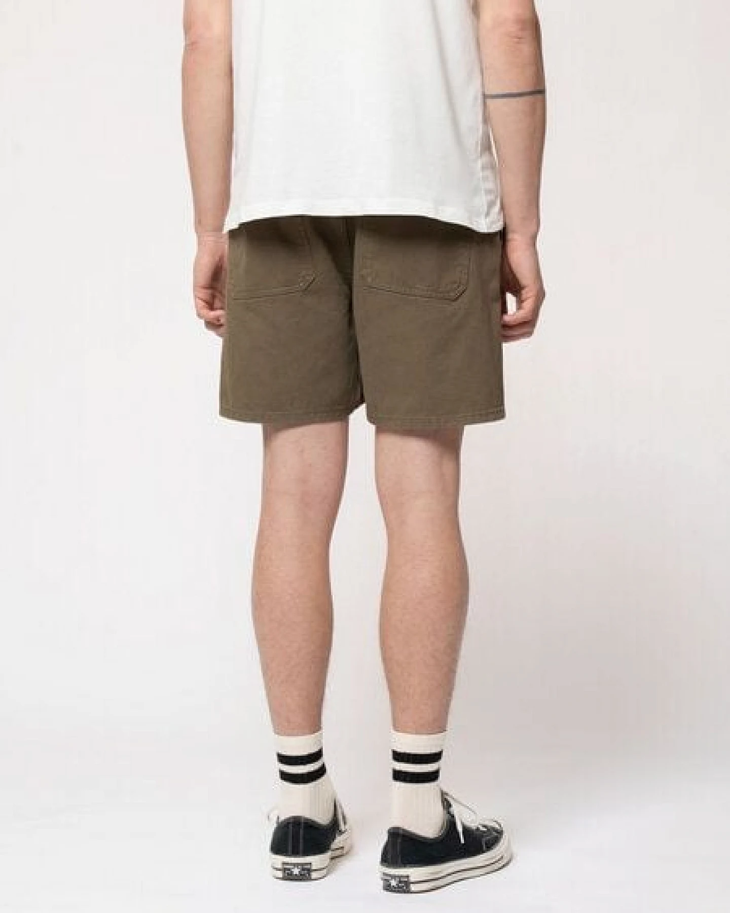 Nudie Jeans Luke Shorts - Solid – Ansicht 3