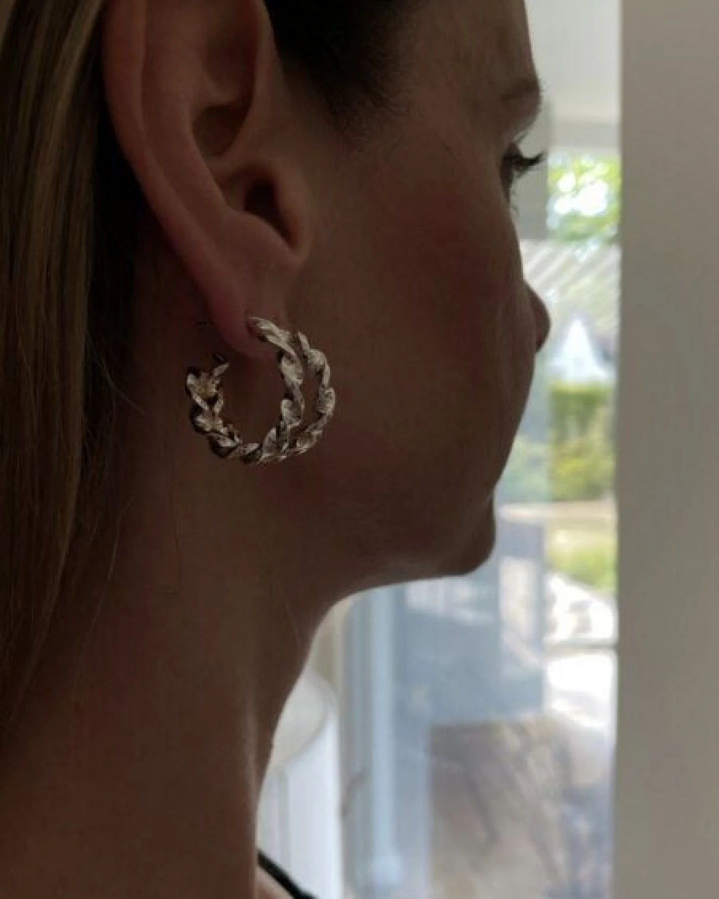 noemvri fashion label gedrehte hoops – Ansicht 4
