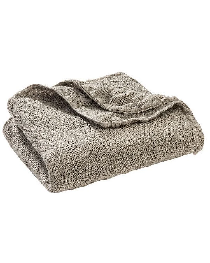 Disana Woll-Babydecke Ajour Strickdecke kbT Wolle