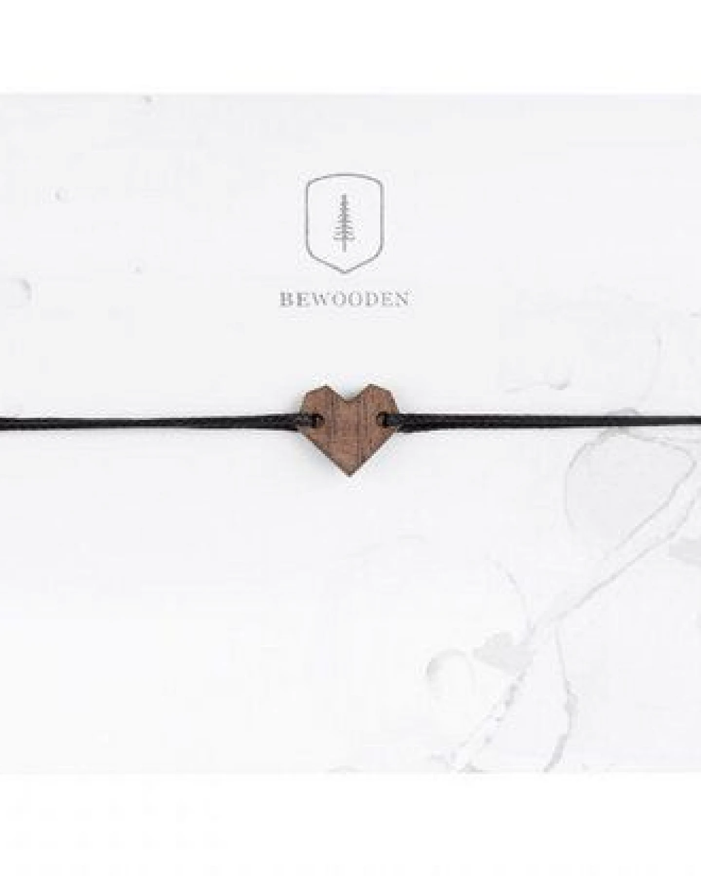 BeWooden Zarte Armbänder mit Holzdetail - Verschiedene Farben – Ansicht 2