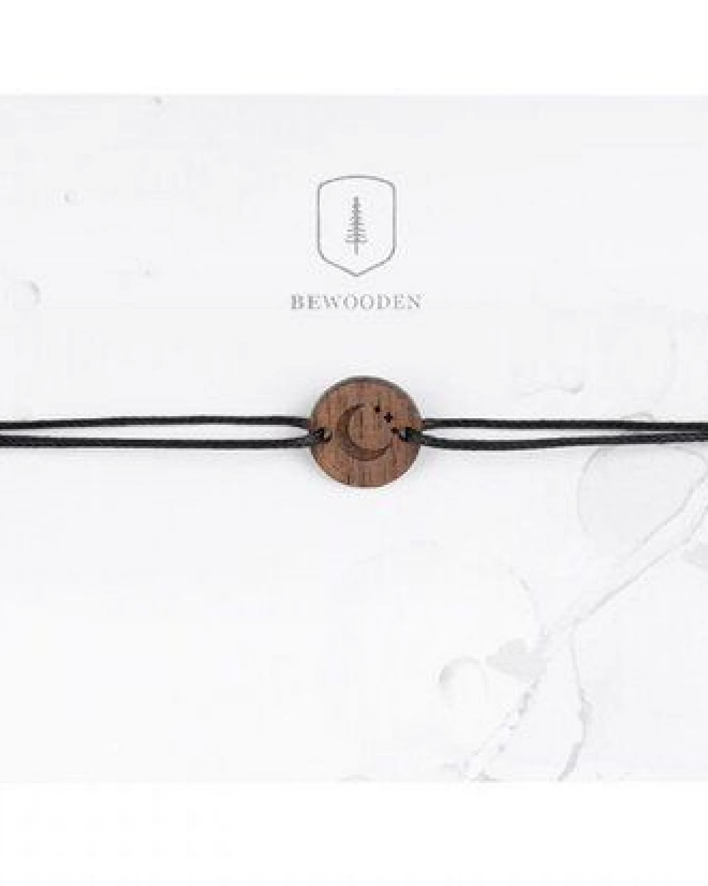 BeWooden Zarte Armbänder mit Holzdetail - Verschiedene Farben – Ansicht 2