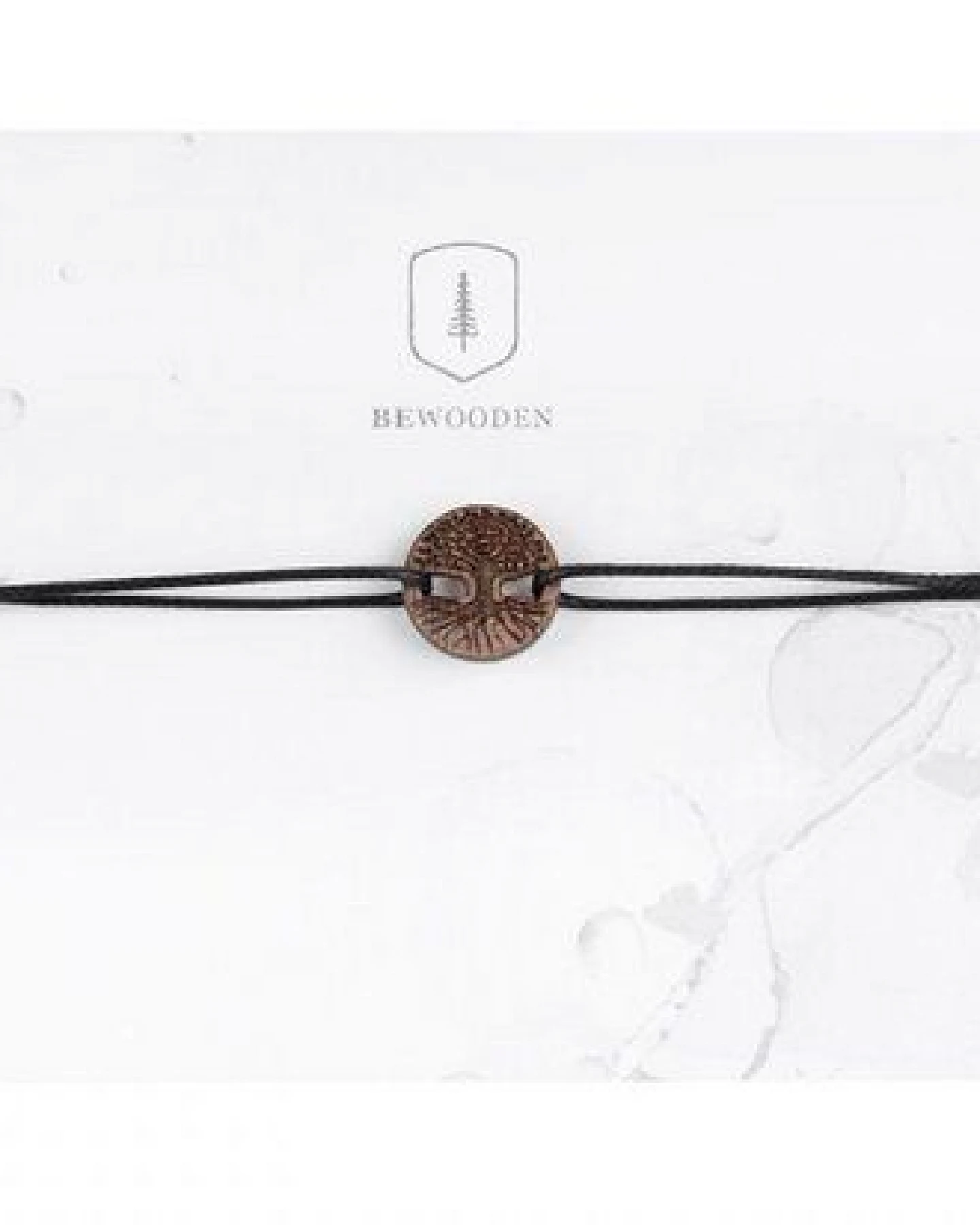 BeWooden Zarte Armbänder mit Holzdetail - Verschiedene Farben – Ansicht 2