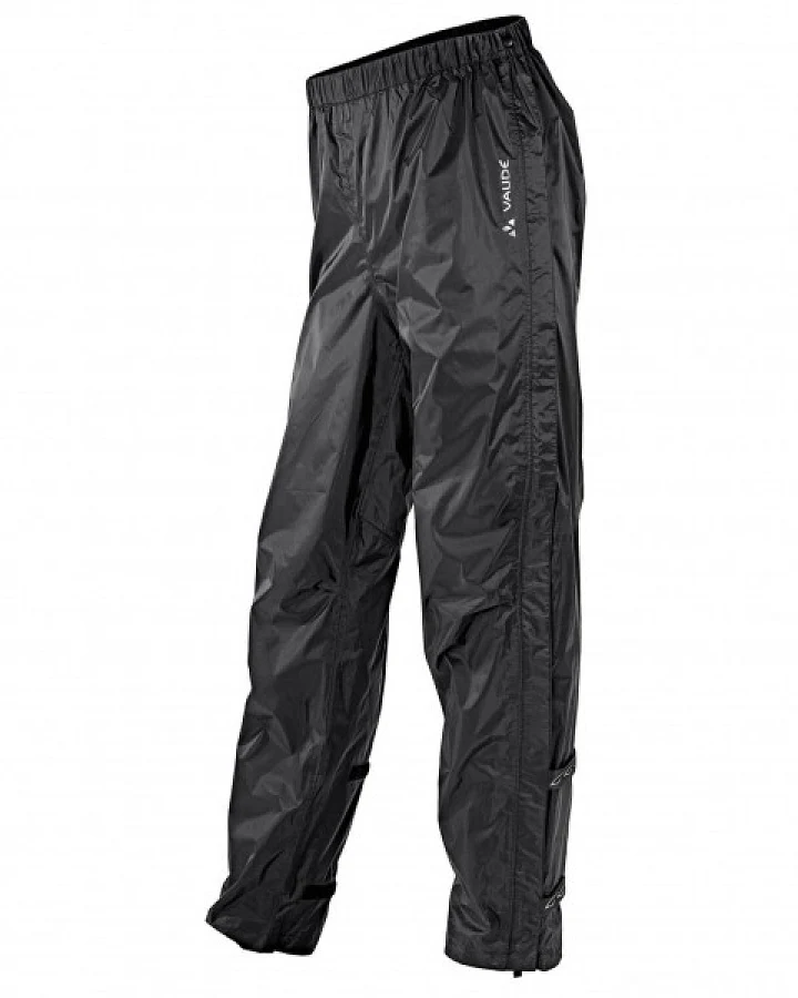 Vaude - Fluid Full-Zip Pants II - Radhose Gr S - Regular schwarz/grau