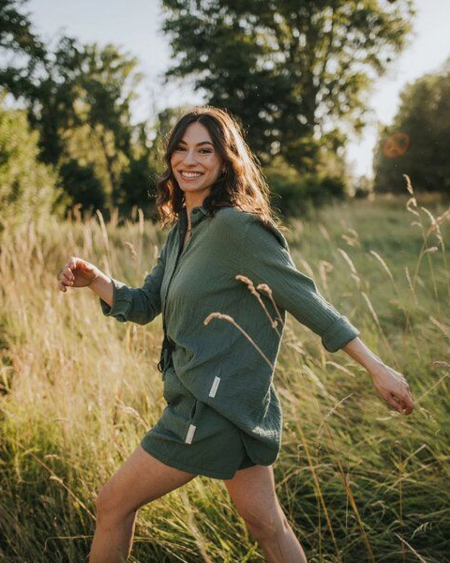 NORDLICHT Damen Musselin Bluse aus 100% Bio-Baumwolle FENJA – Ansicht 3