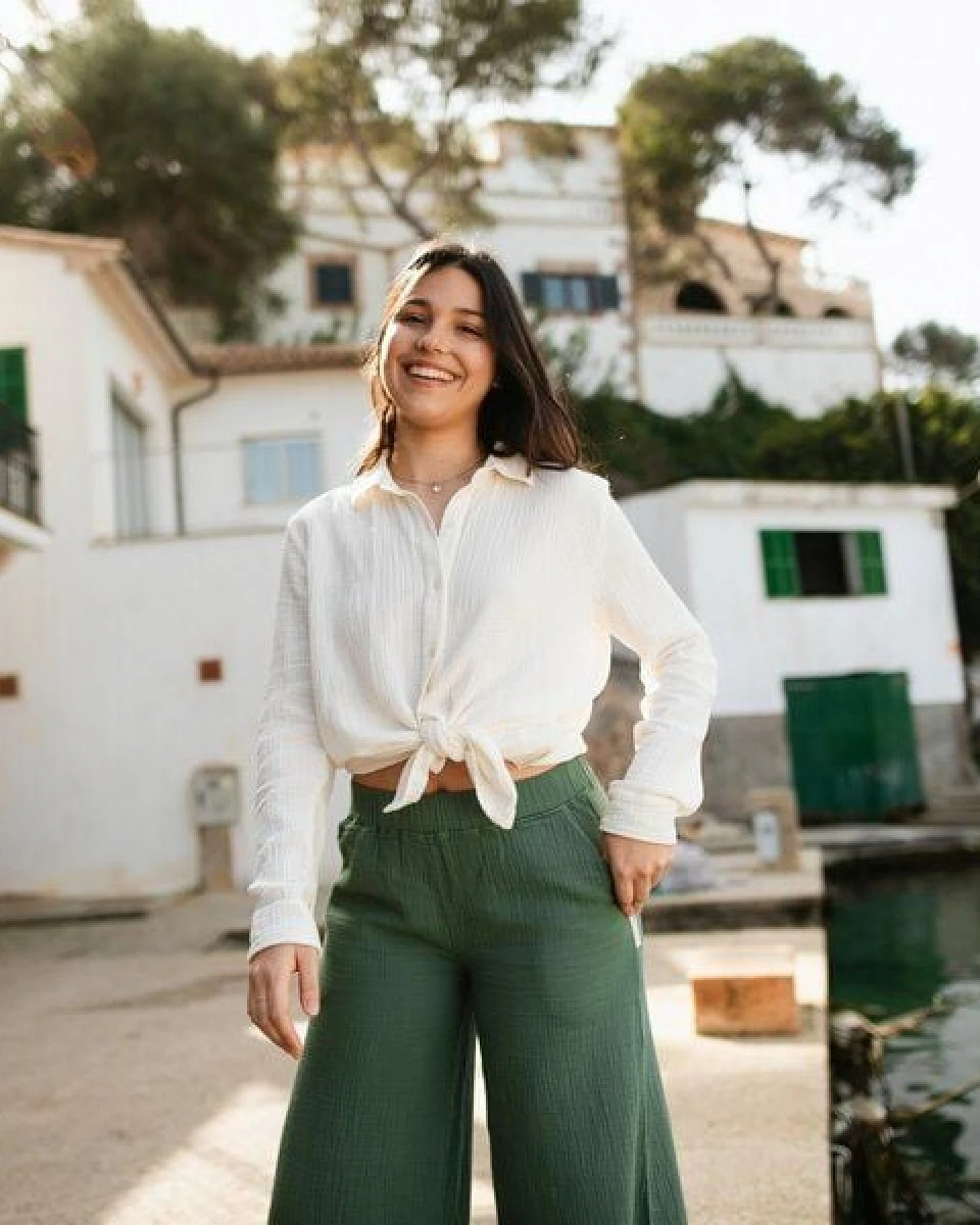 NORDLICHT Damen Musselin Bluse aus 100% Bio-Baumwolle FENJA – Ansicht 3