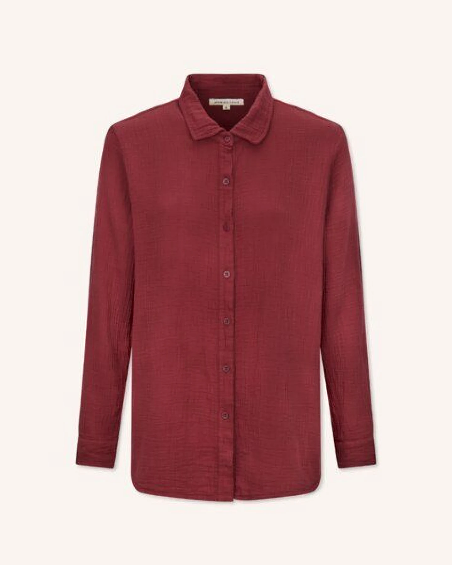 NORDLICHT Damen Musselin Bluse aus 100% Bio-Baumwolle FENJA – Ansicht 2
