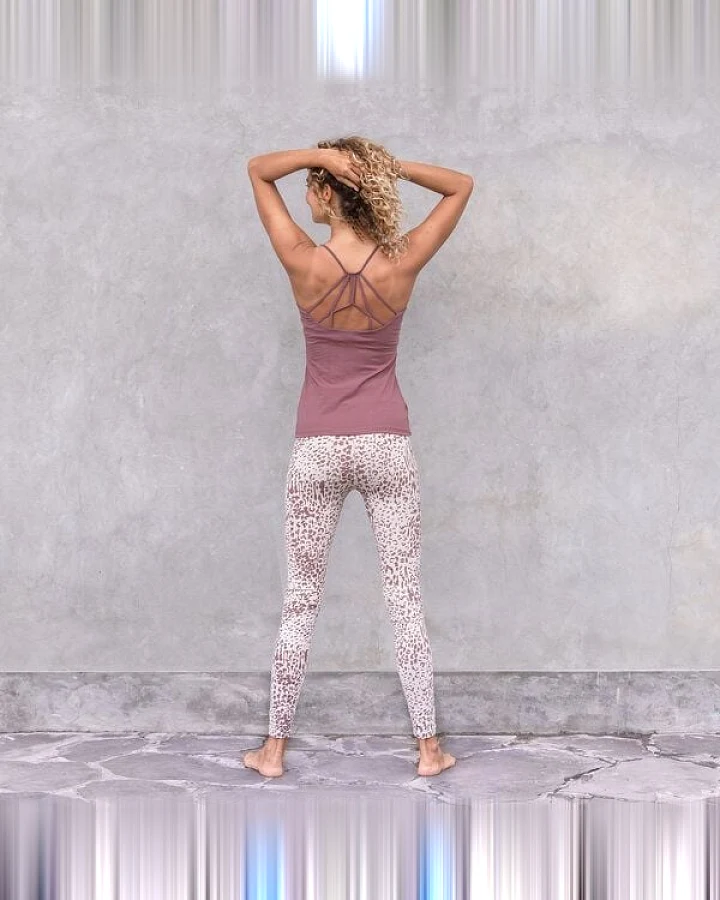 Jaya SUSAN ANIMAL - High-Rise Leggings mit Allover-Animal-Print