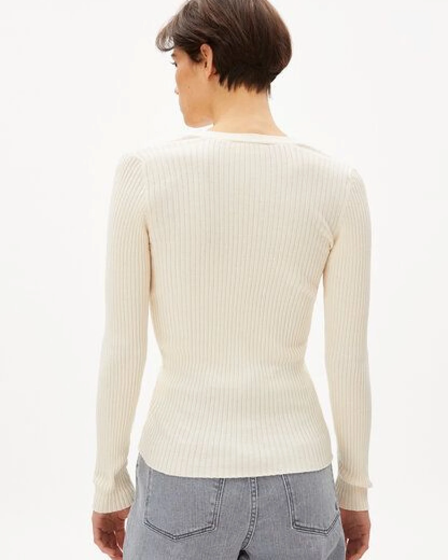 ARMEDANGELS TINNAA - Damen Cardigan aus Bio-Baumwolle – Ansicht 2