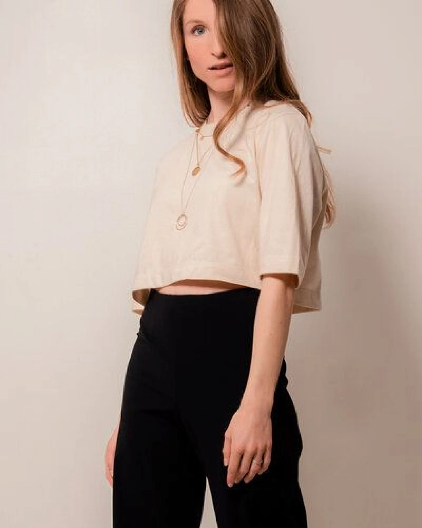 Marenika Crop-Top Elisa aus Bio-Baumwolle – Ansicht 2