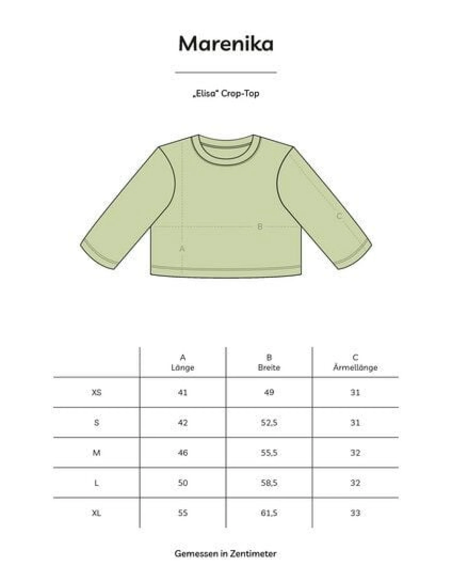 Marenika Crop-Top Elisa aus Bio-Baumwolle – Ansicht 4