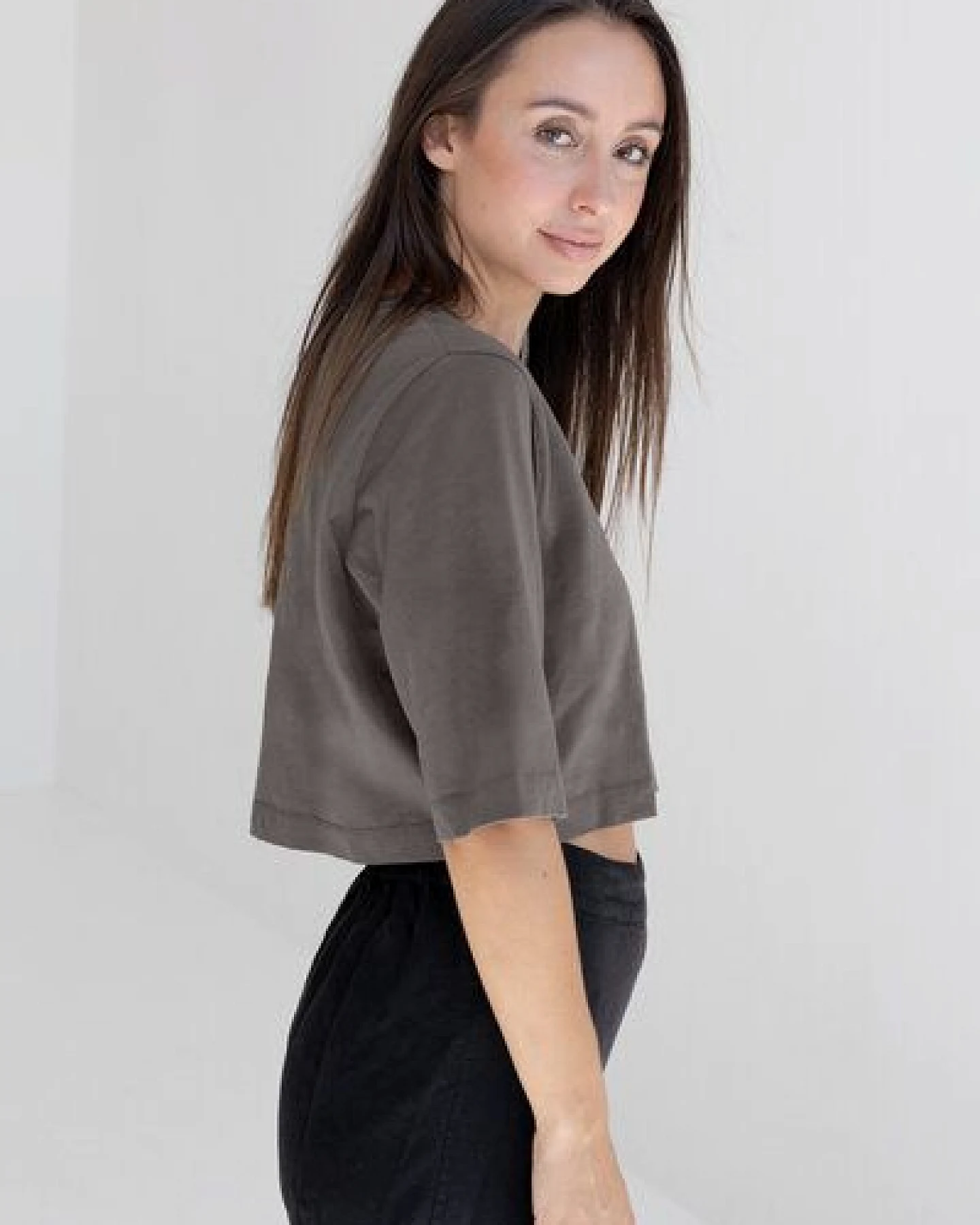 Marenika Crop-Top Elisa aus Bio-Baumwolle – Ansicht 3