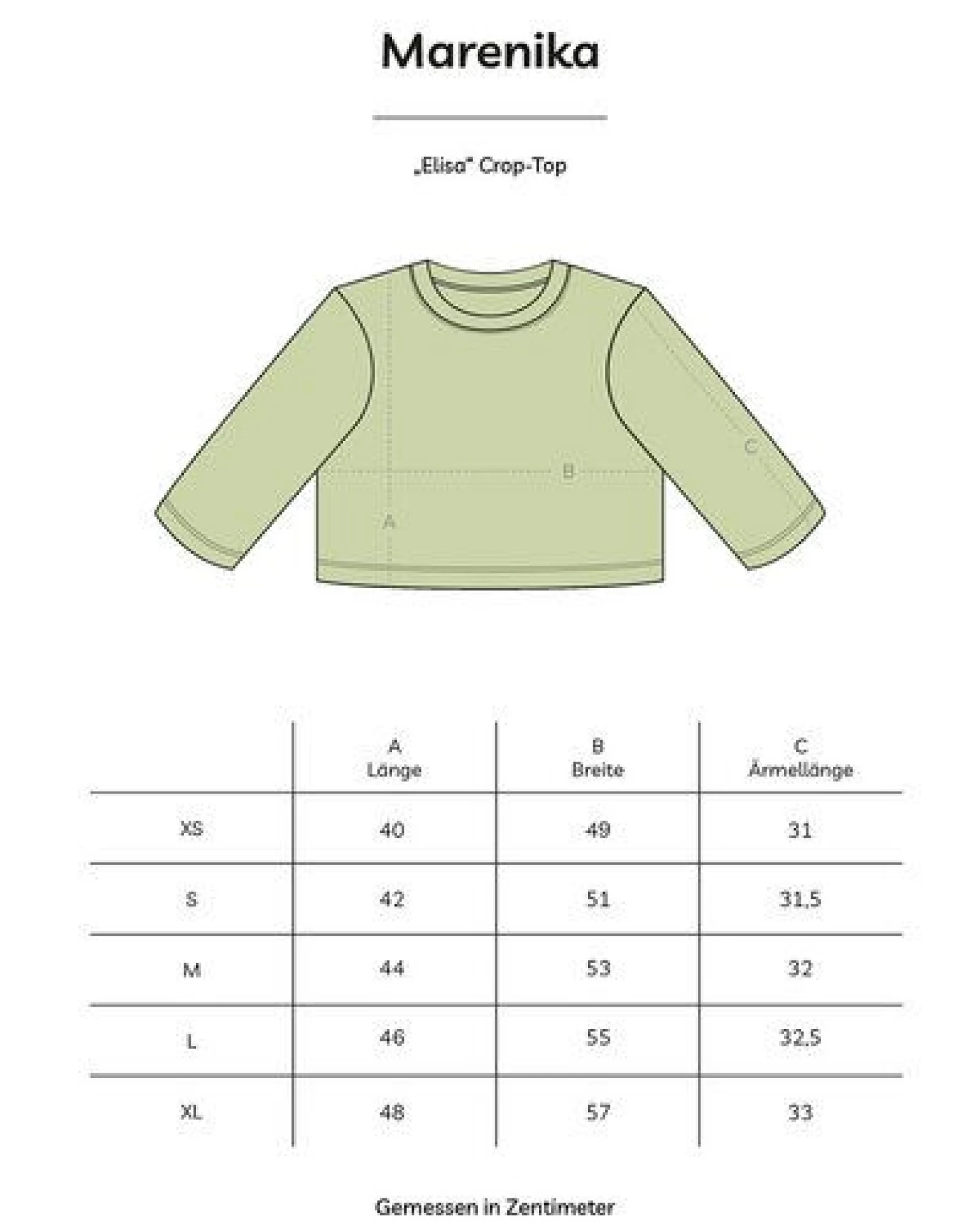 Marenika Crop-Top Elisa aus Bio-Baumwolle – Ansicht 4