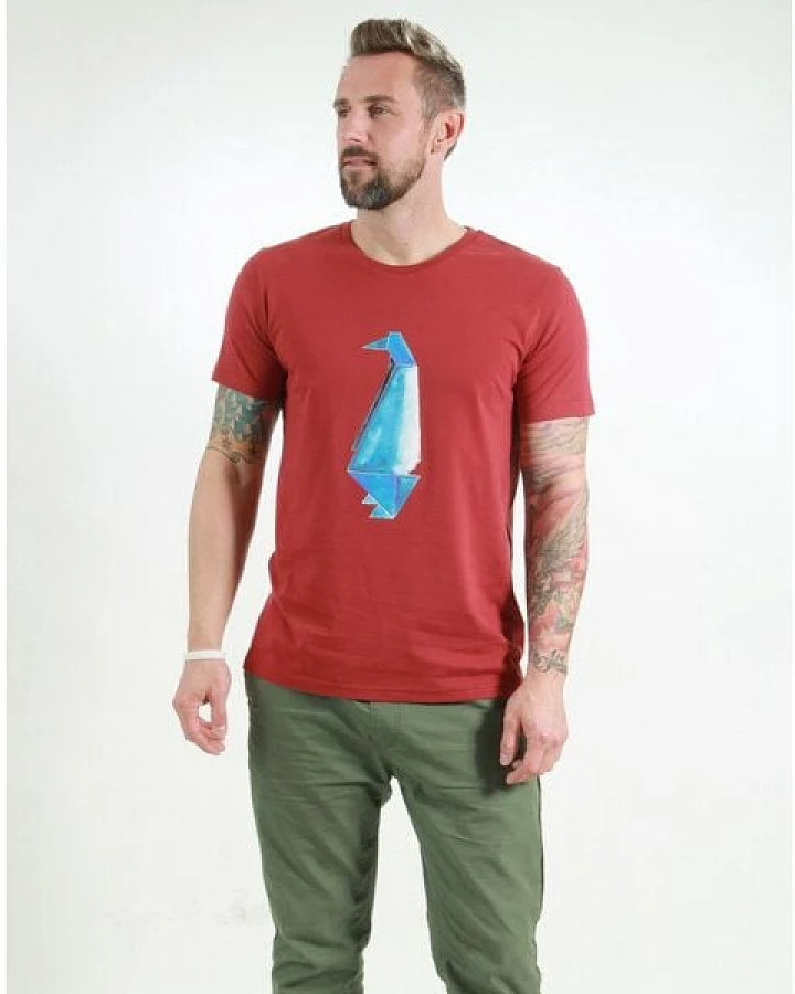 NATIVE SOULS T-Shirt Herren - Pinguin