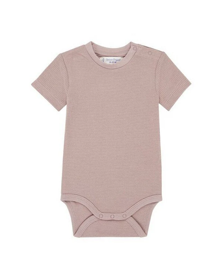 sense-organics AKELA Kurzarmbody Classic aus Waffel-Jersey von Sense Organics