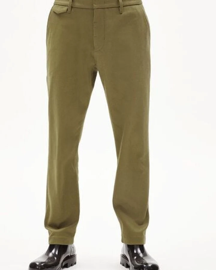 ARMEDANGELS ALVAARO PREMIUM - Herren Chino Hose aus Bio-Baumwoll Mix