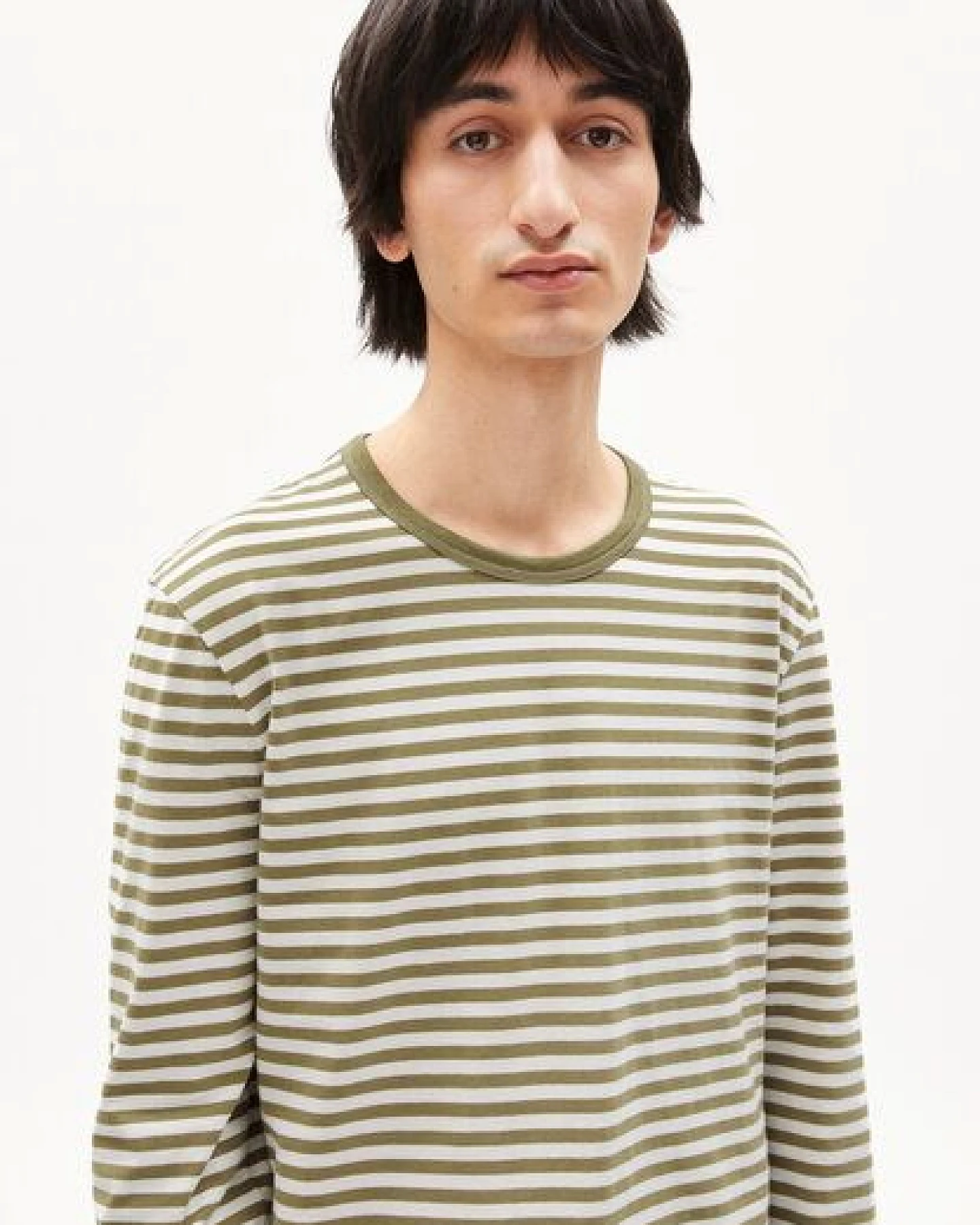 ARMEDANGELS JOHAAN STRIPES - Herren Longsleeve Regular Fit aus Bio-Baumwolle – Ansicht 3
